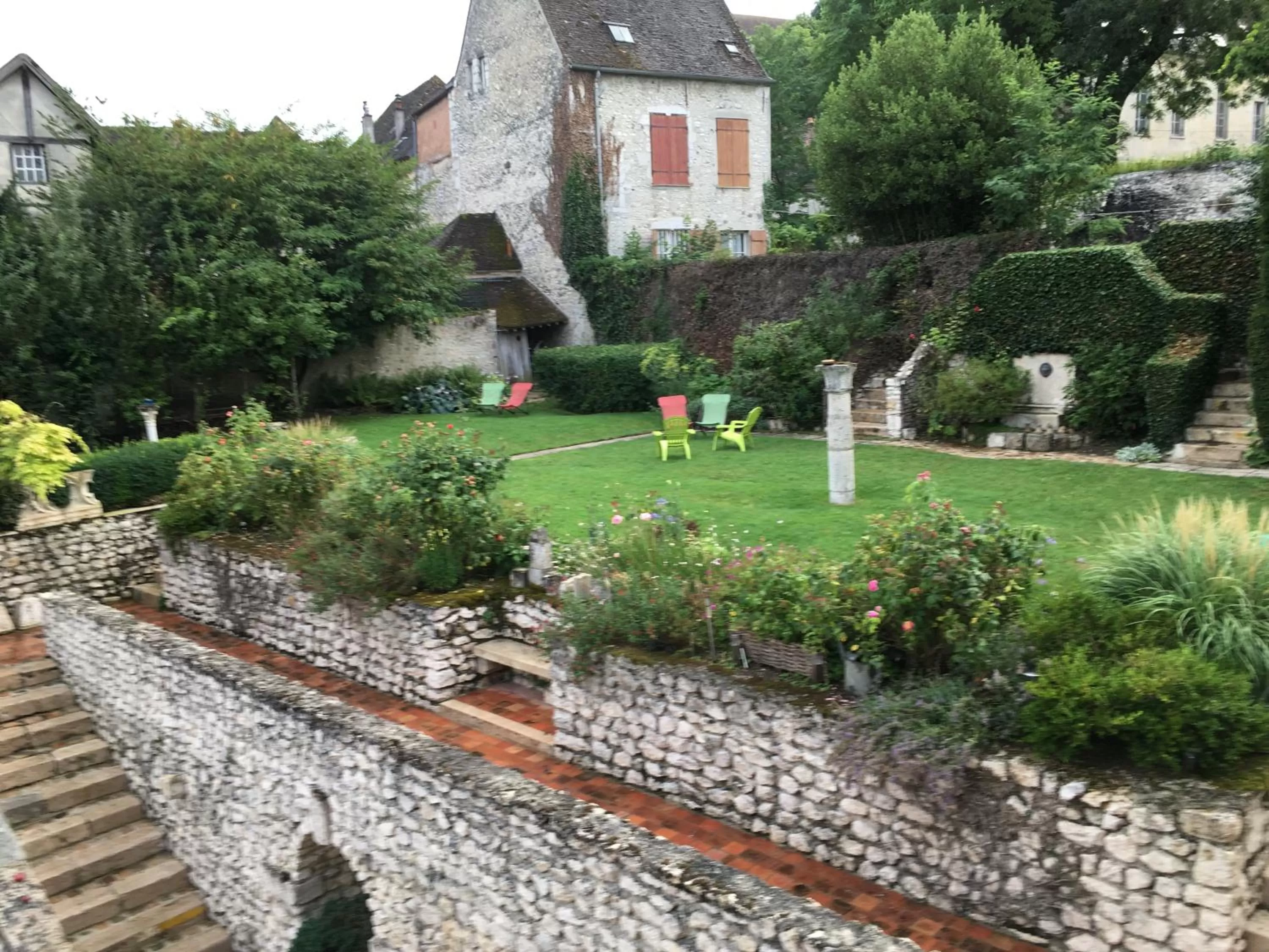 Garden in Demeure des Vieux Bains