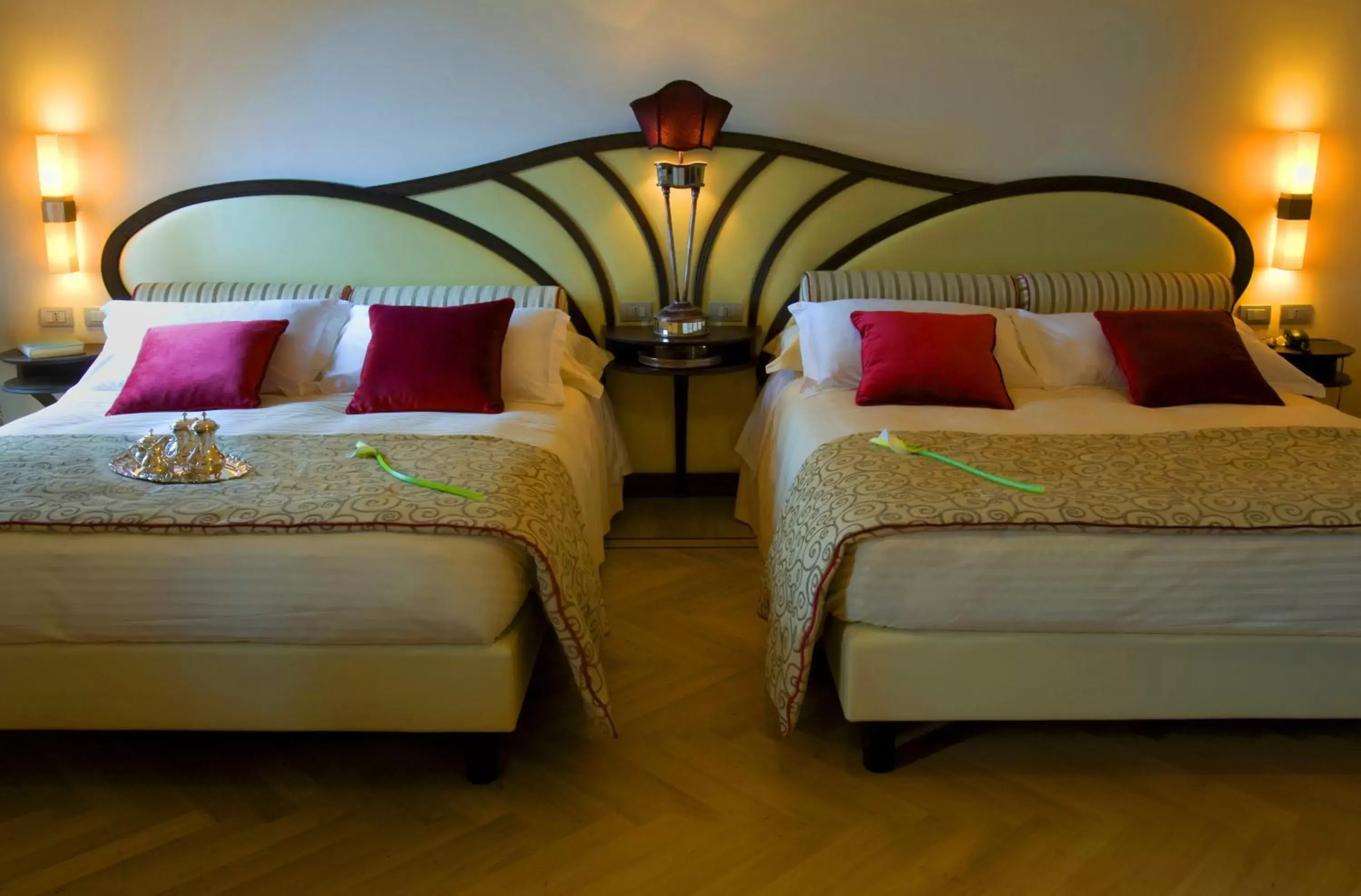 Bedroom, Bed in Grand Hotel Savoia