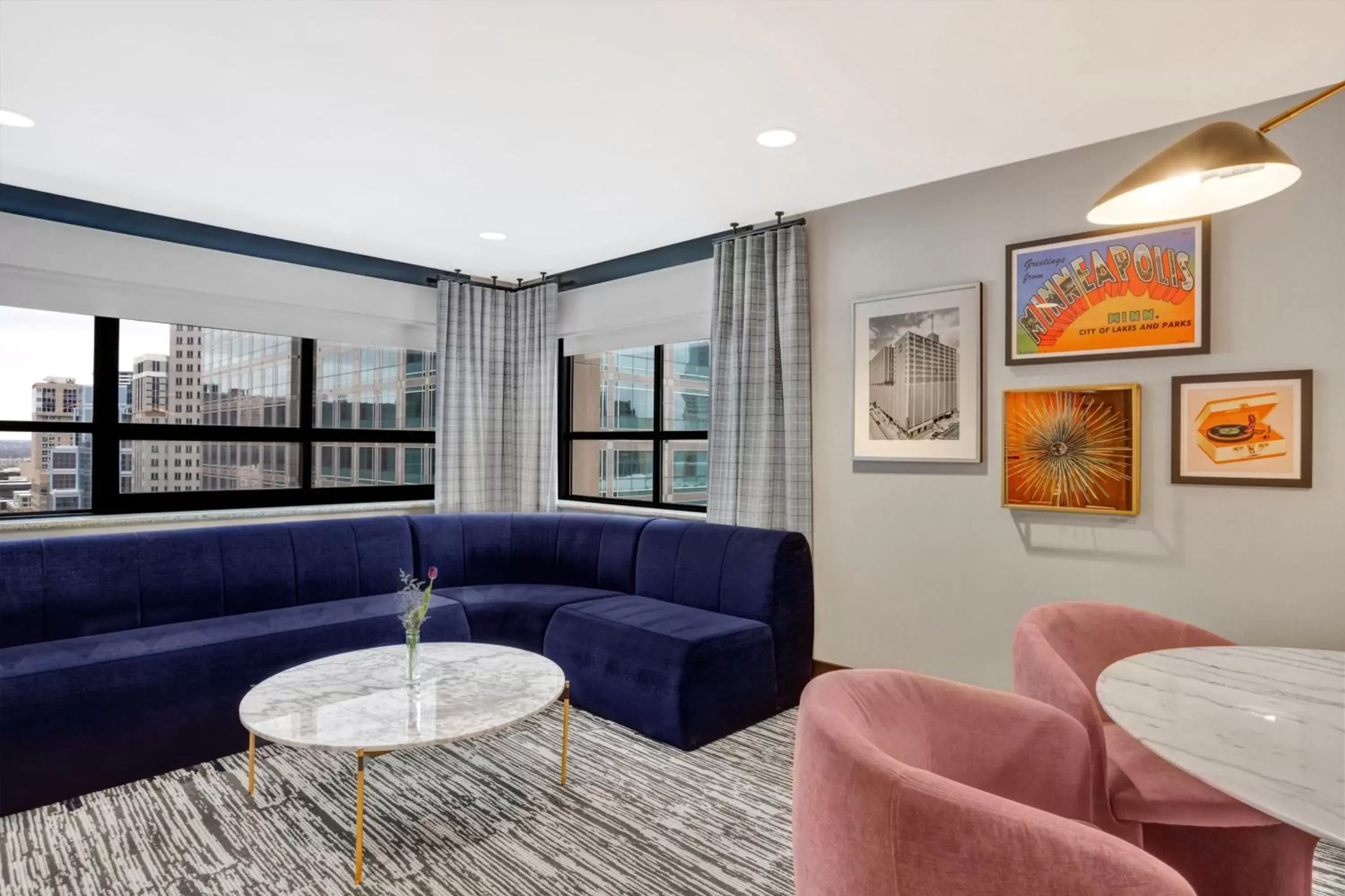 Living room, Seating Area in Hotel Indigo - Minneapolis Downtown, an IHG Hotel