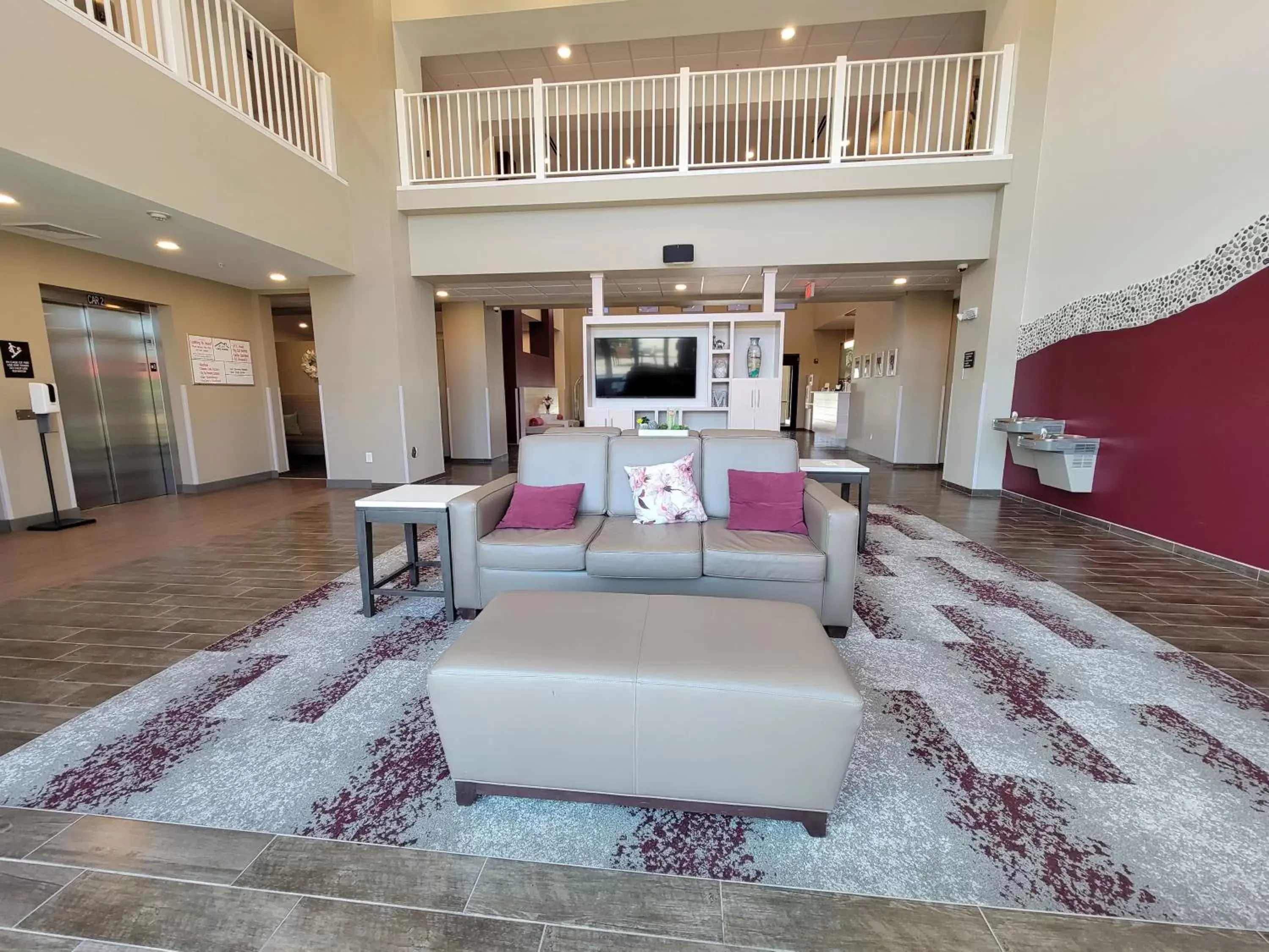 Communal lounge/ TV room, Seating Area in Magnolia Pointe; BW Signature Collection