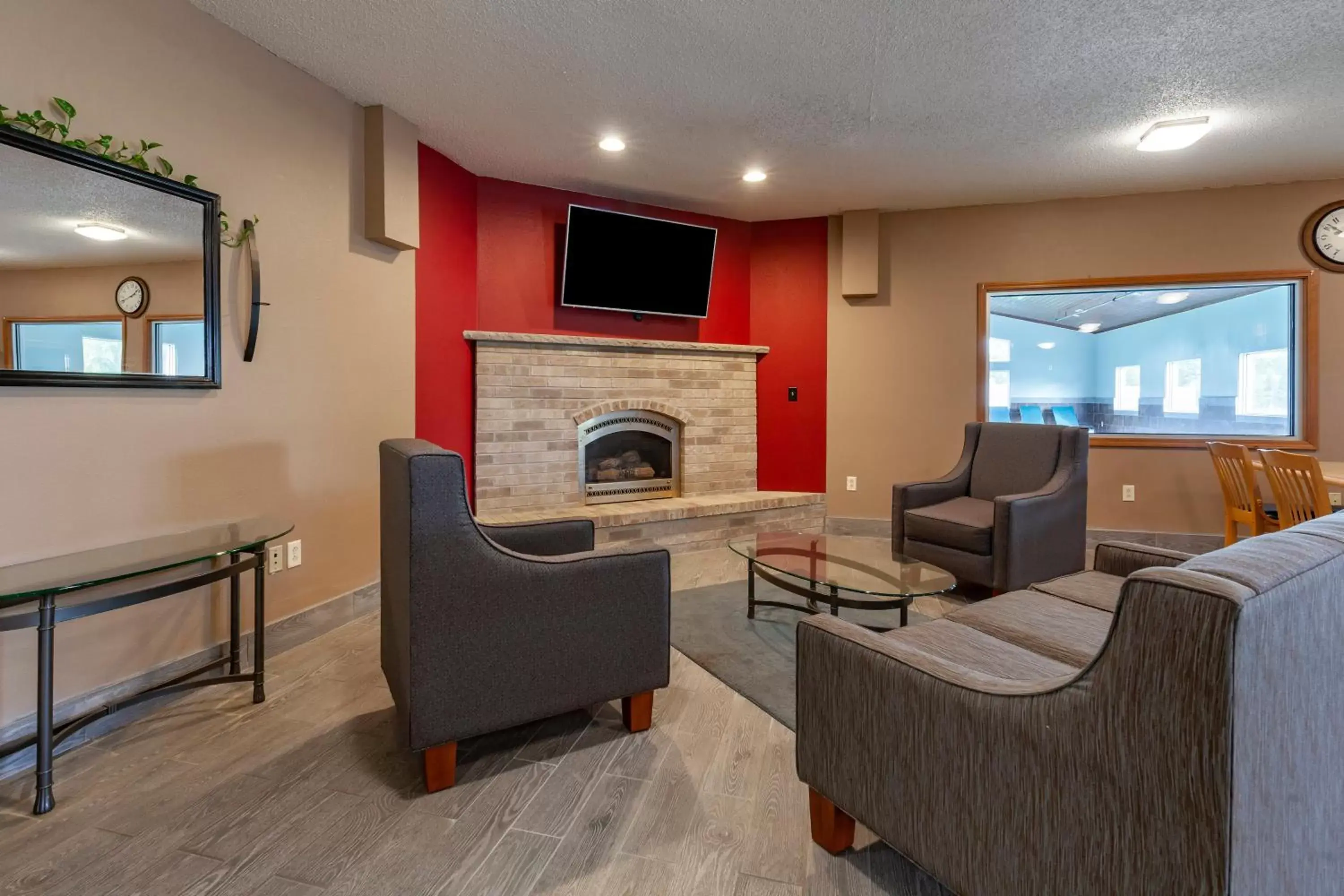 Lobby or reception, Seating Area in Quality Inn