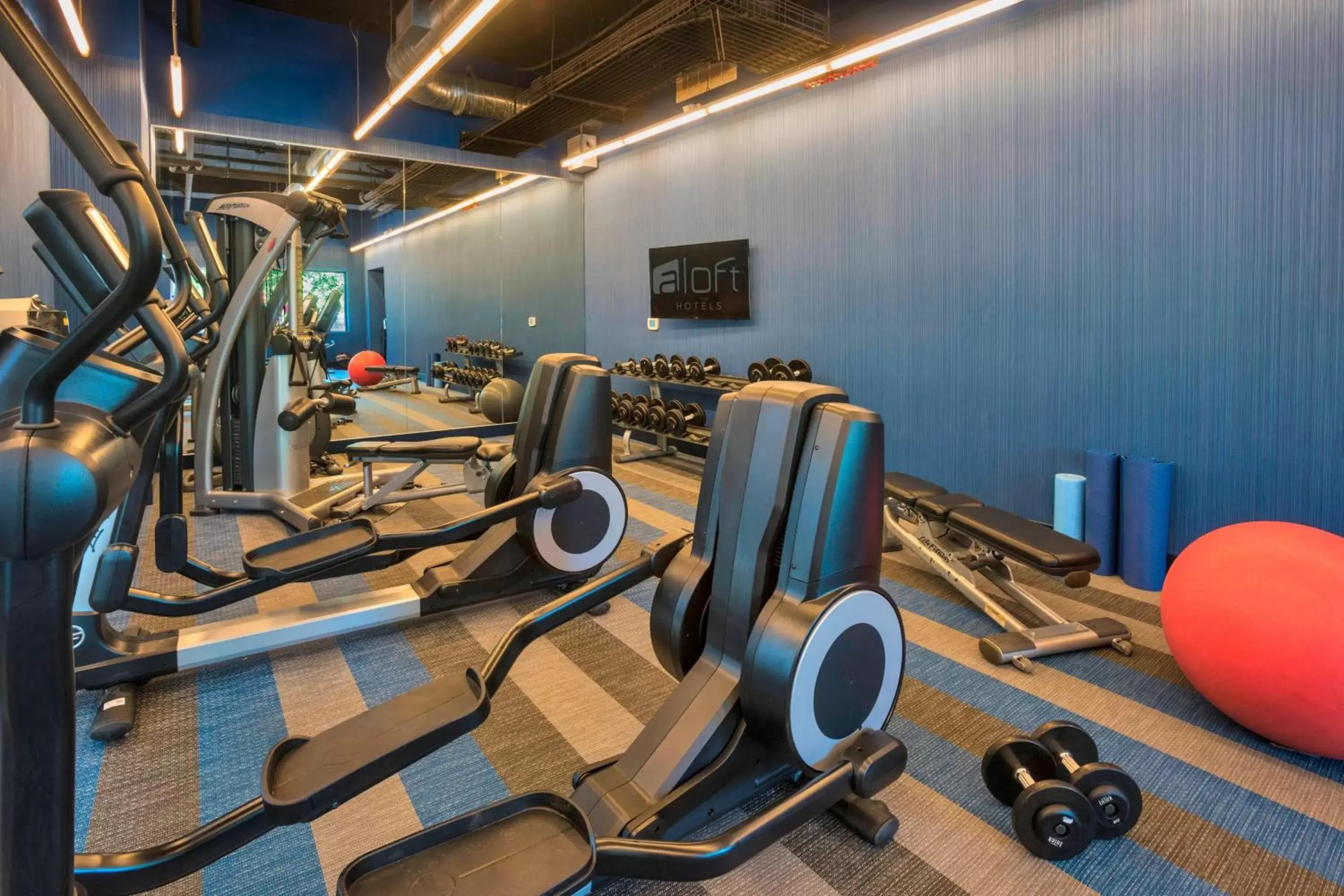 Fitness centre/facilities, Fitness Center/Facilities in Aloft Portland Airport Hotel at Cascade Station