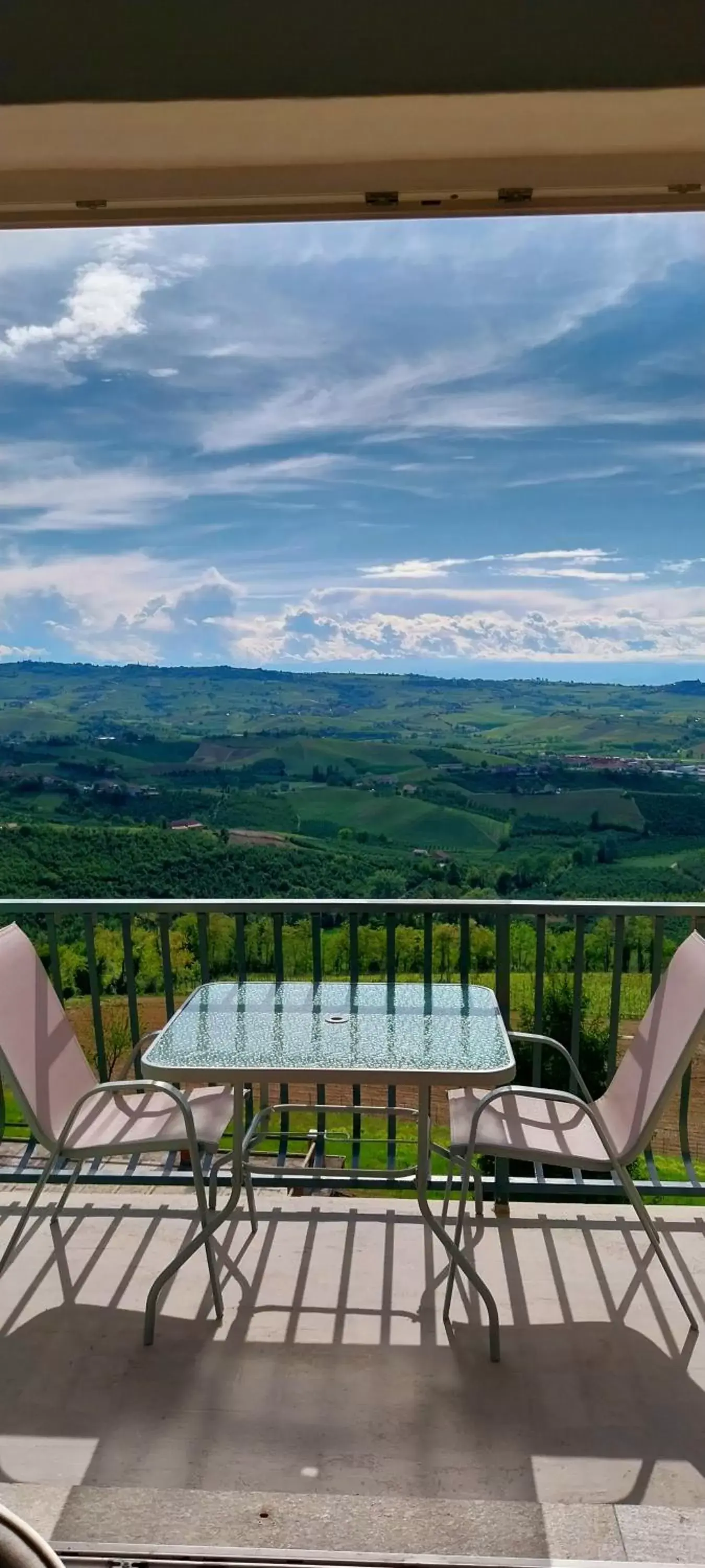 Balcony/Terrace in Villa Bellavista Alba, B&B