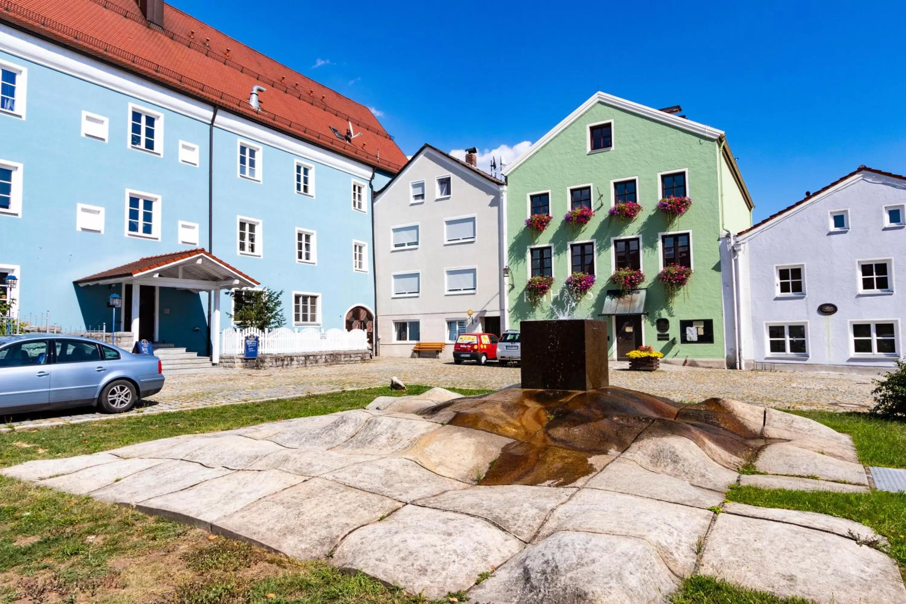 Property building in Schwarzacher Hof in Niederbayern