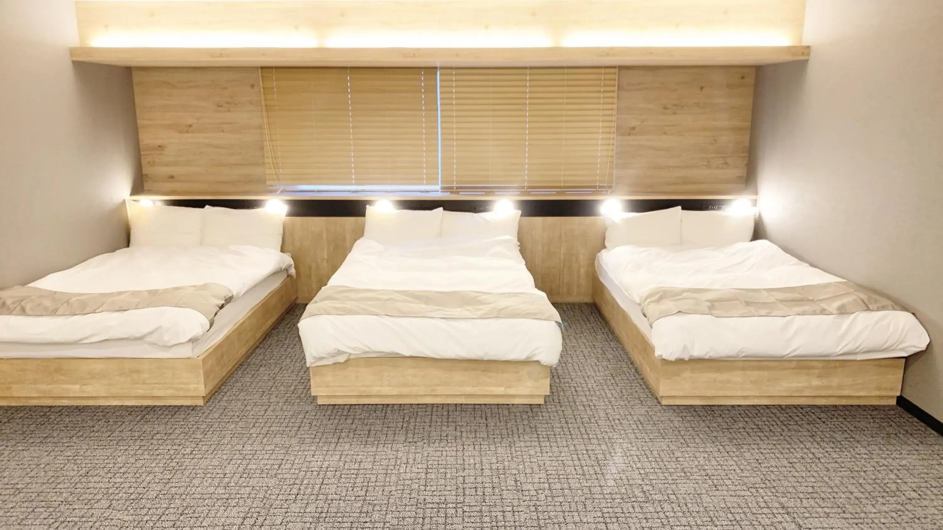 Bed in First Cabin Midosuji-Namba