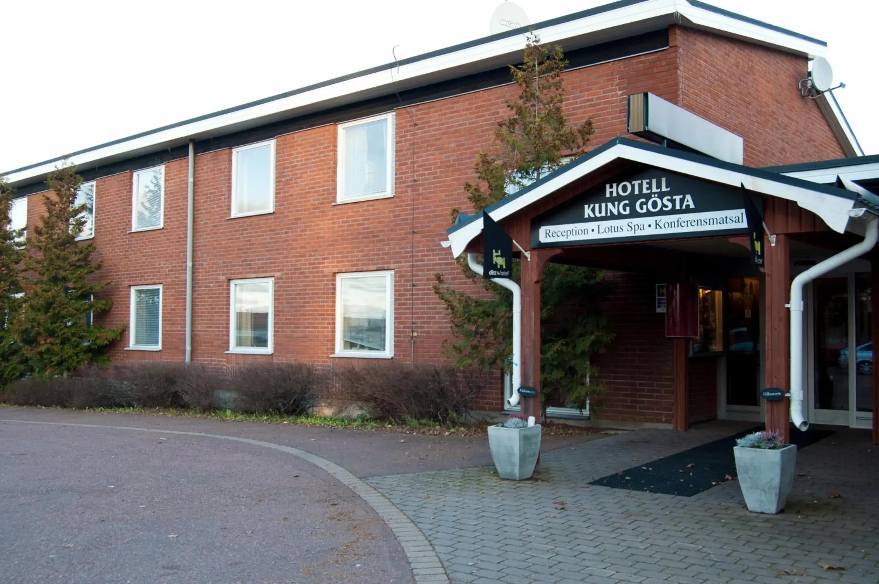 Facade/Entrance in Hotell Kung Gösta