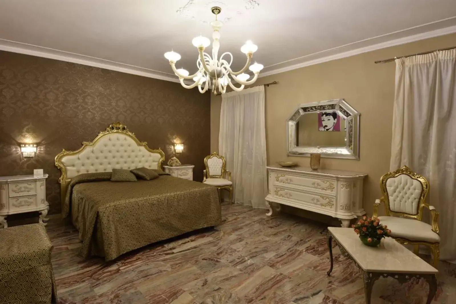 Photo of the whole room, Bed in Ca' del Cinema B&B