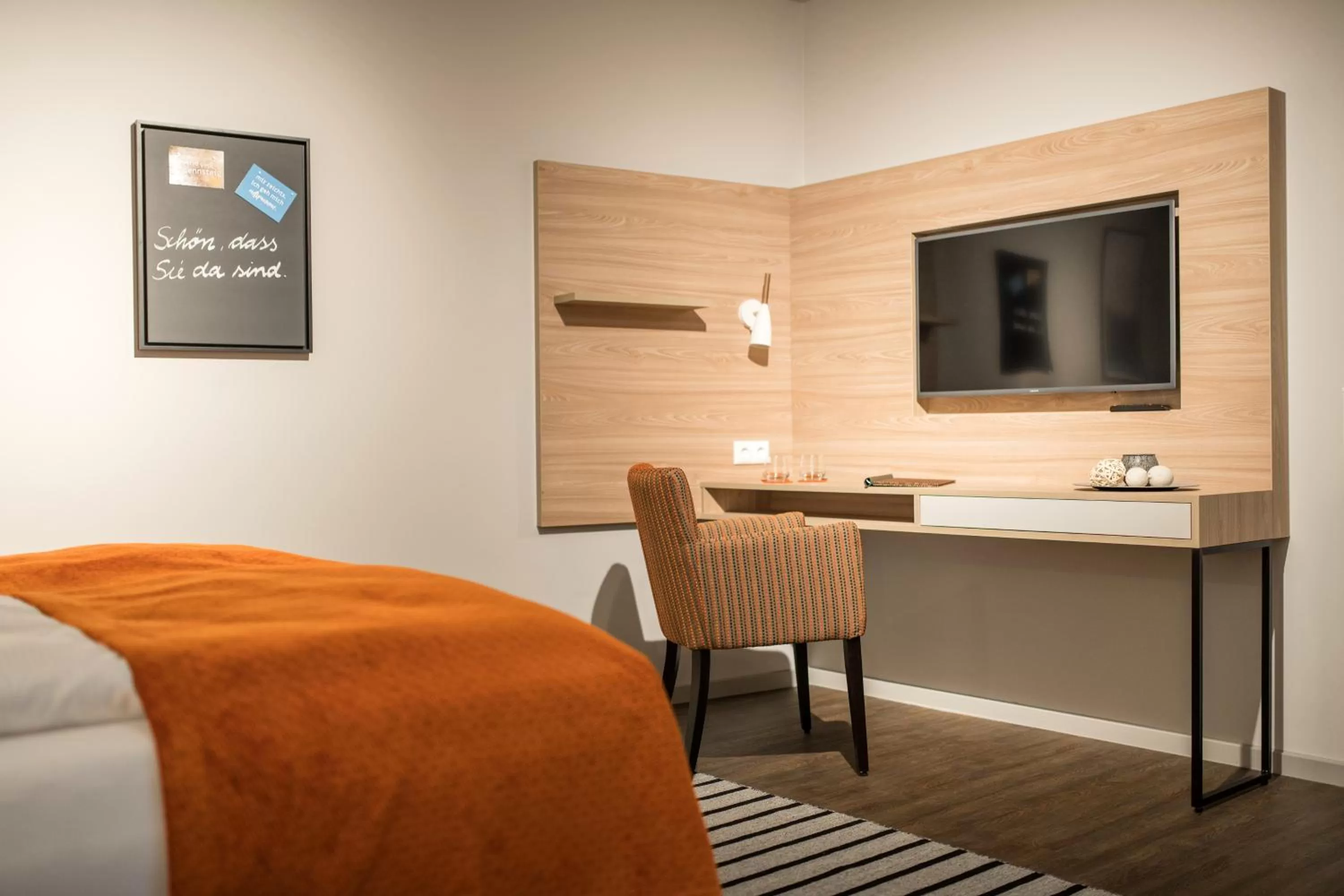 Bed in stattHotel Weimar