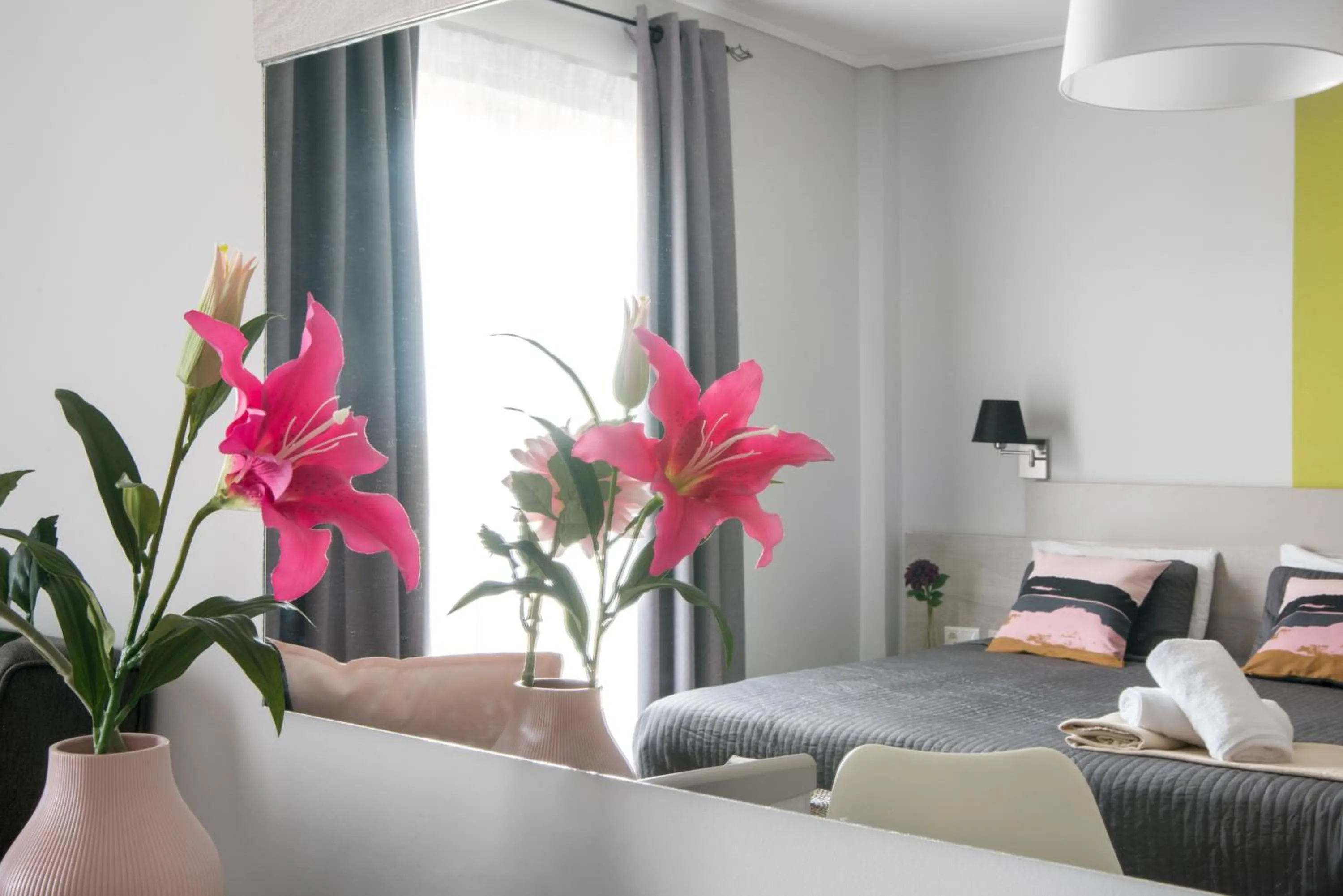 Staff, Bed in Myrto Hotel