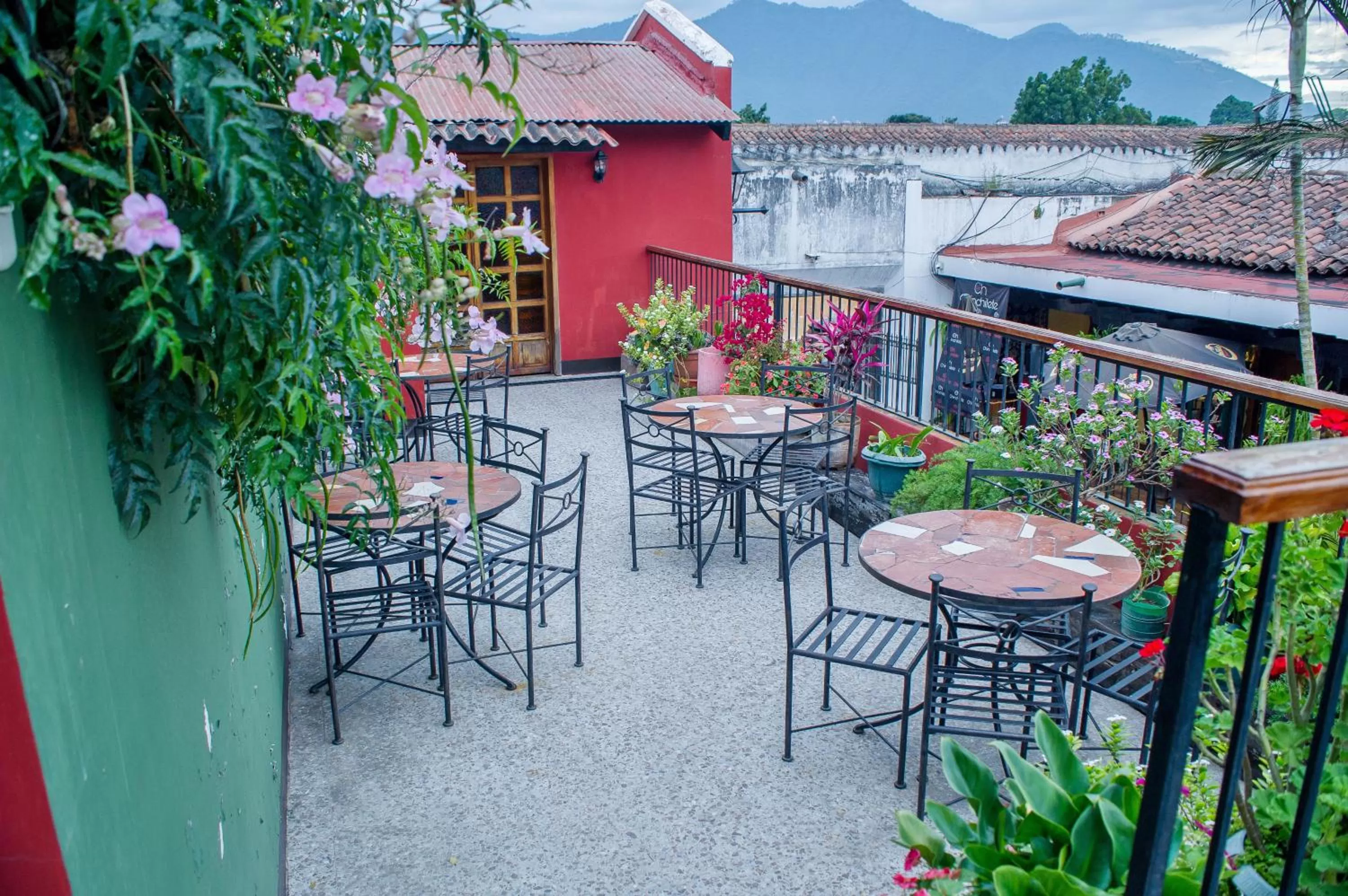 Balcony/Terrace in Hotel Panchoy by AHS