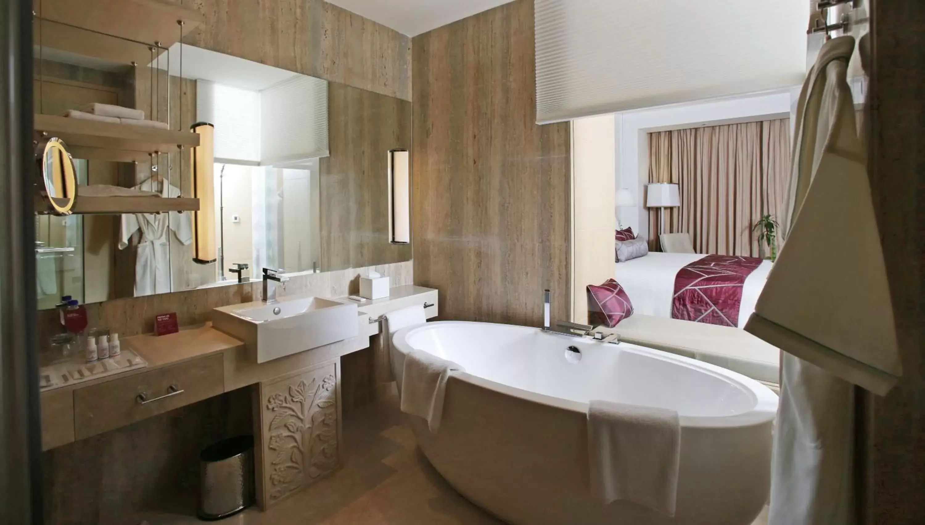 Bathroom in Crowne Plaza Greater Noida, an IHG Hotel