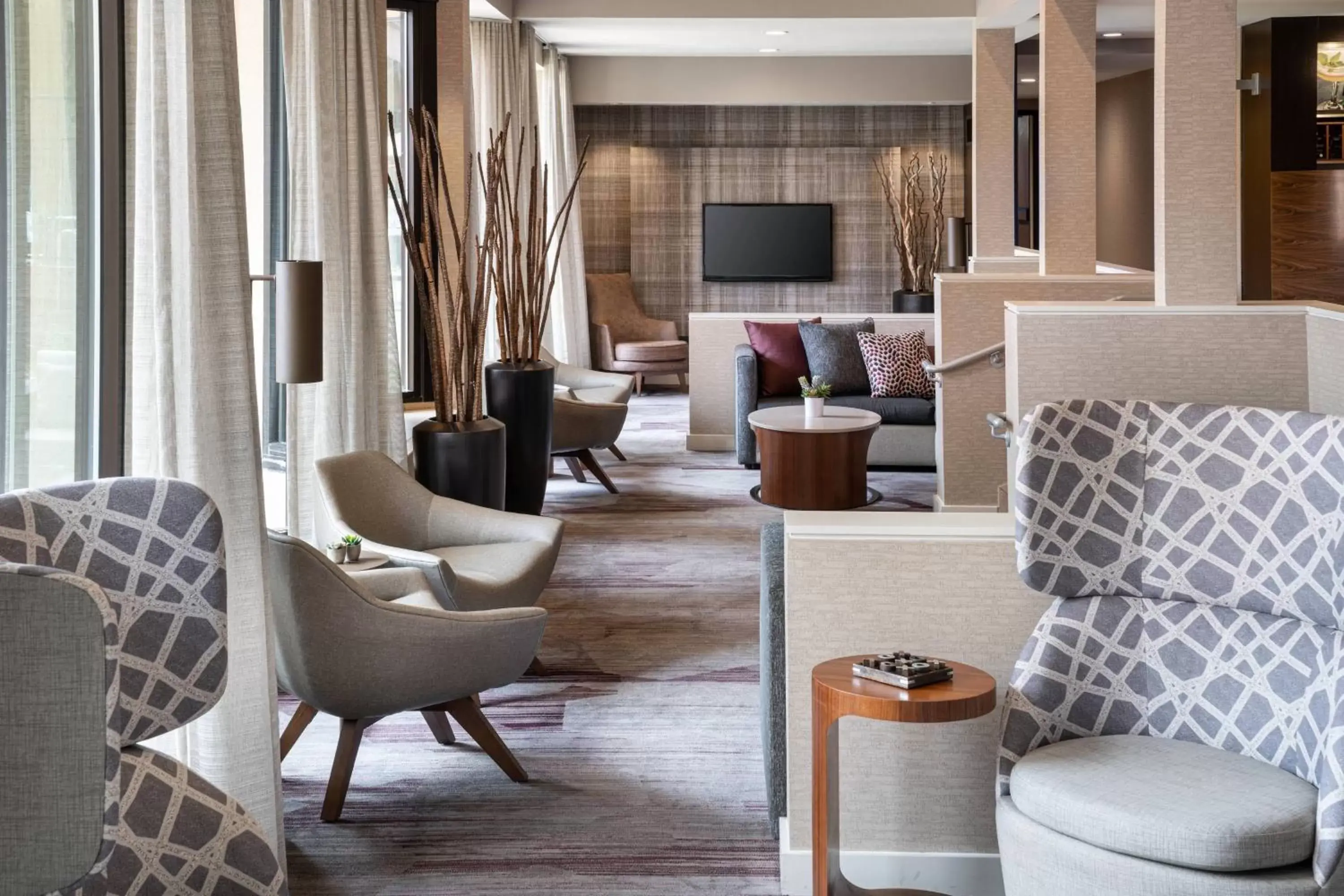 Lobby or reception, Seating Area in Courtyard by Marriott Pleasanton