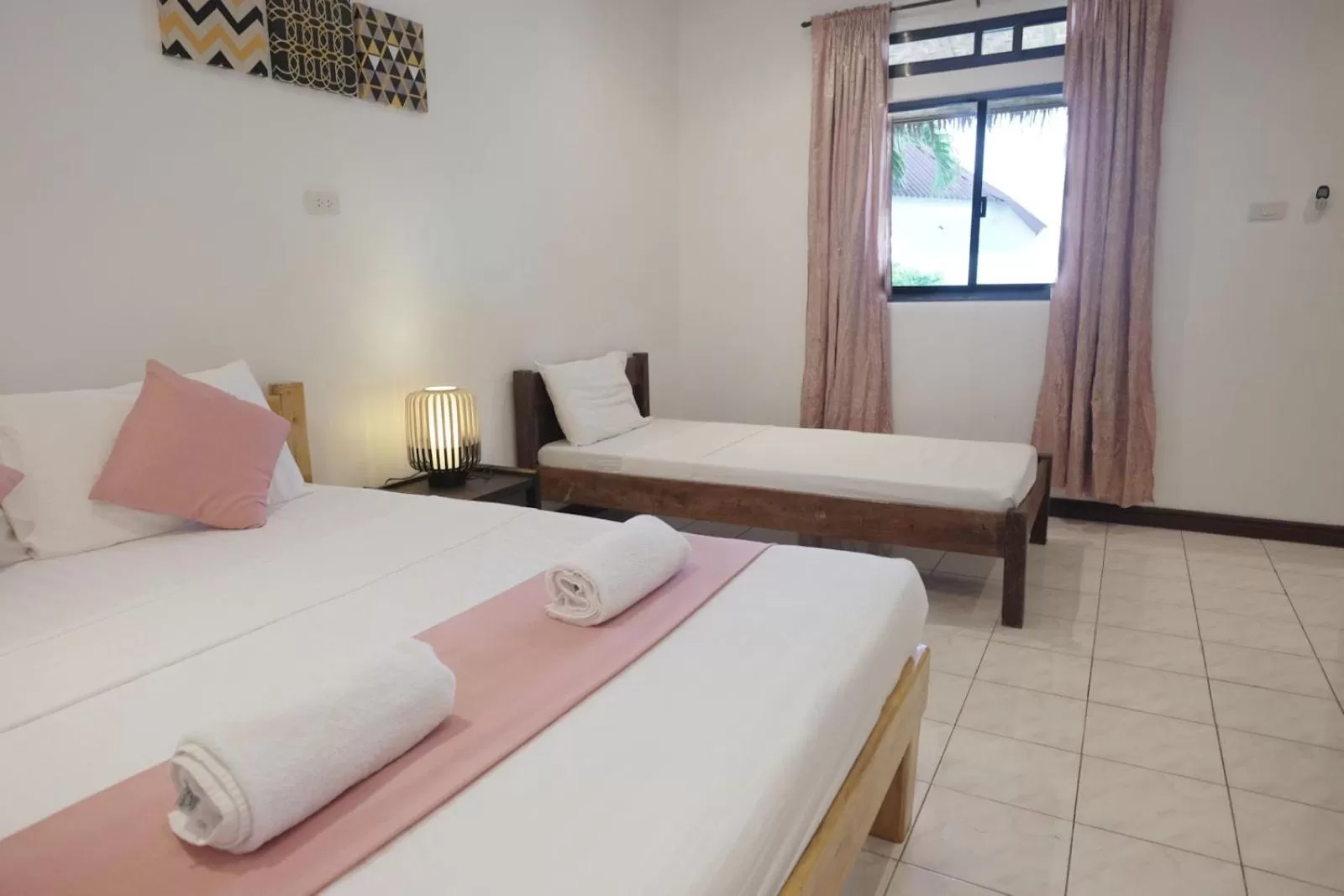 Bed in Cliffside Resort