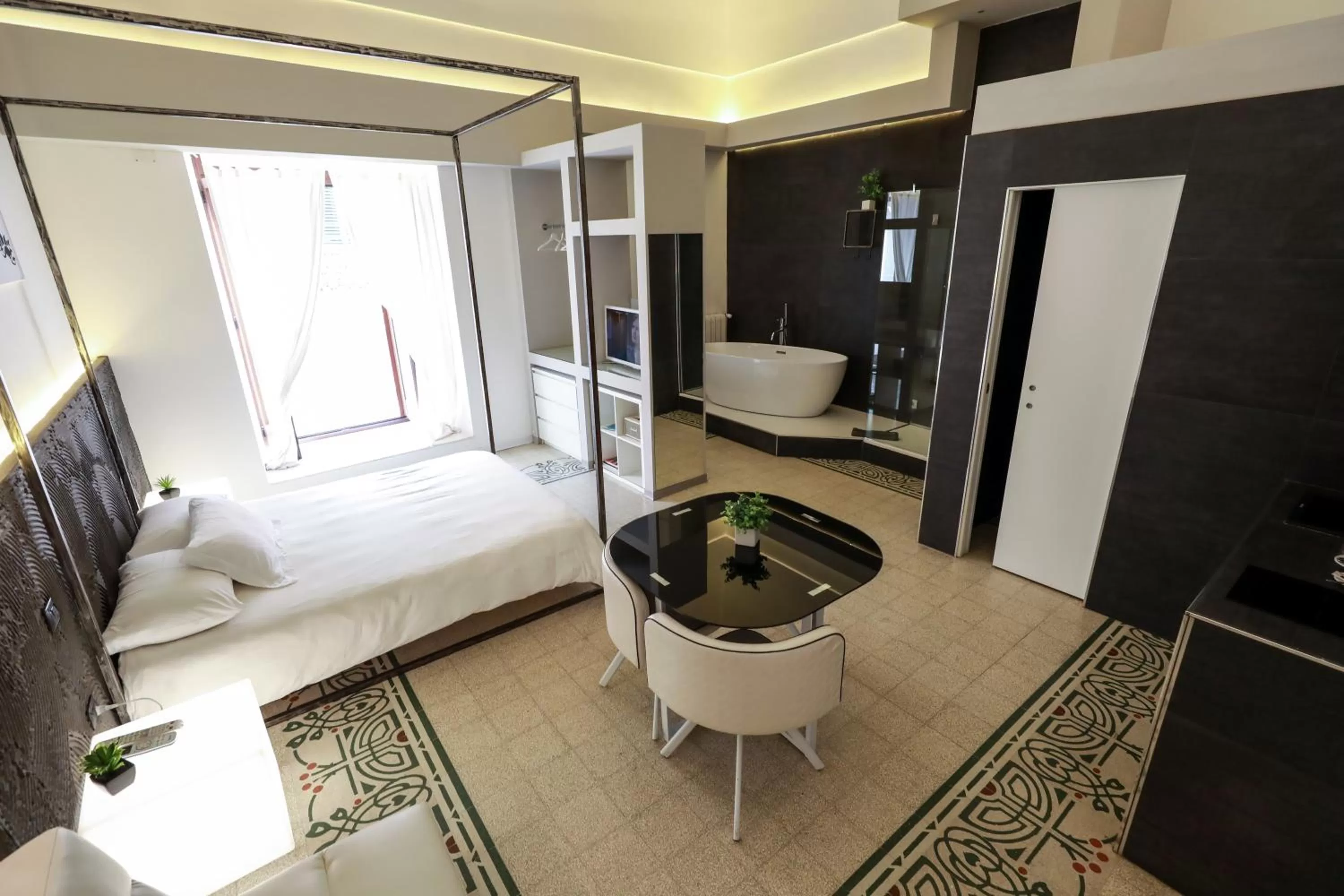 View (from property/room), Bed in Casa Manfredi - Manfredi Homes&Villas