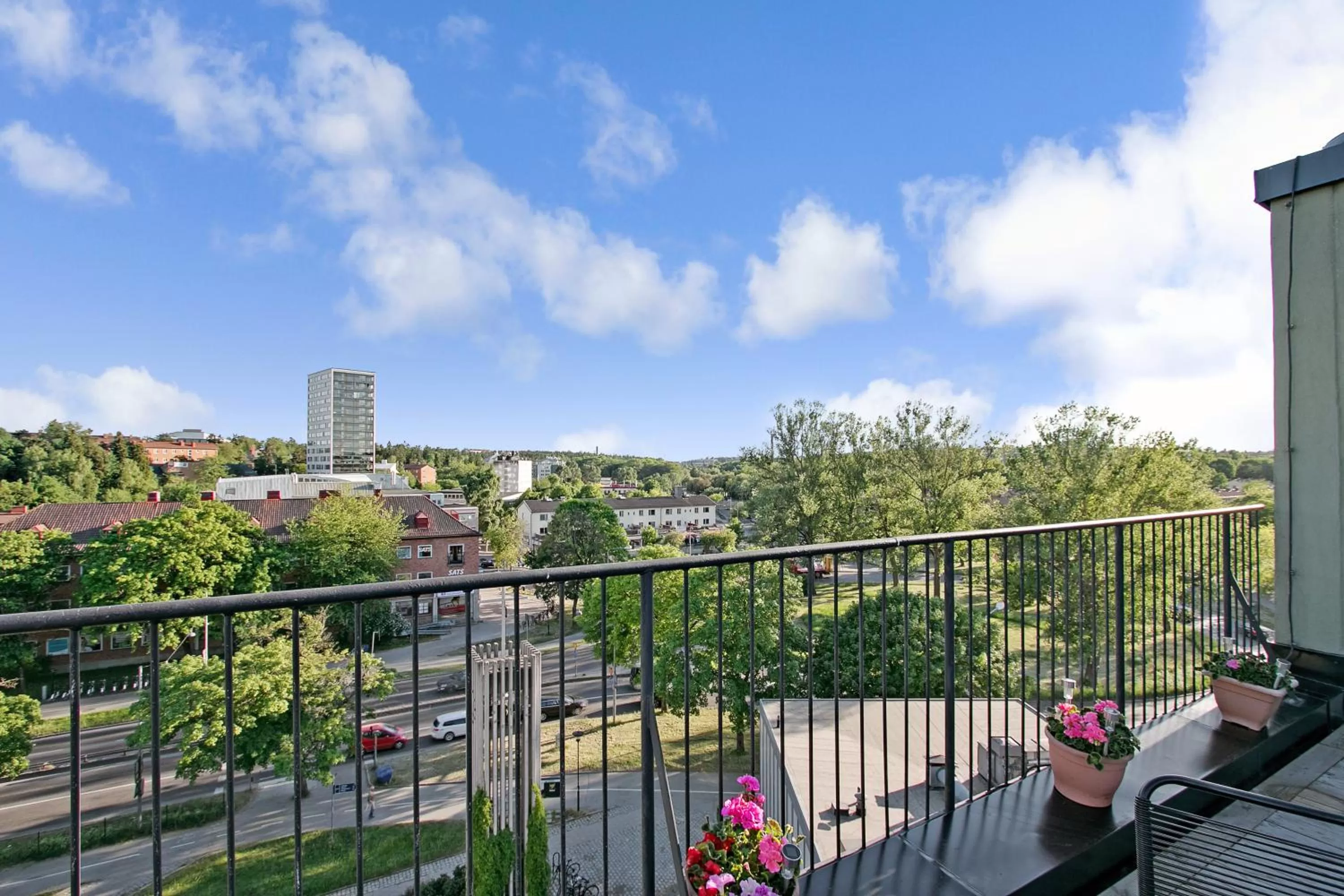 Patio in First Hotel Brommaplan