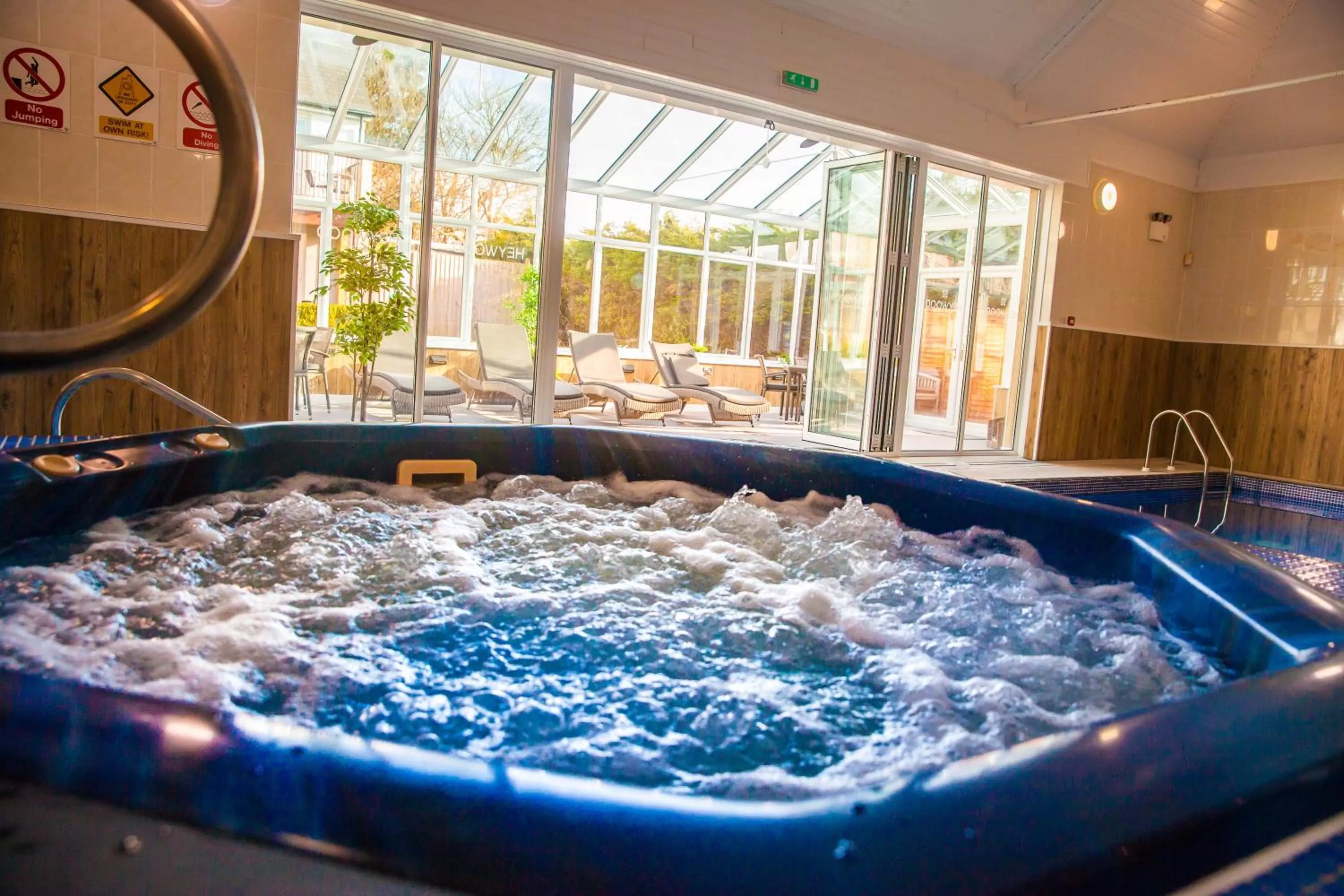 Hot Tub in Heywood Spa Hotel