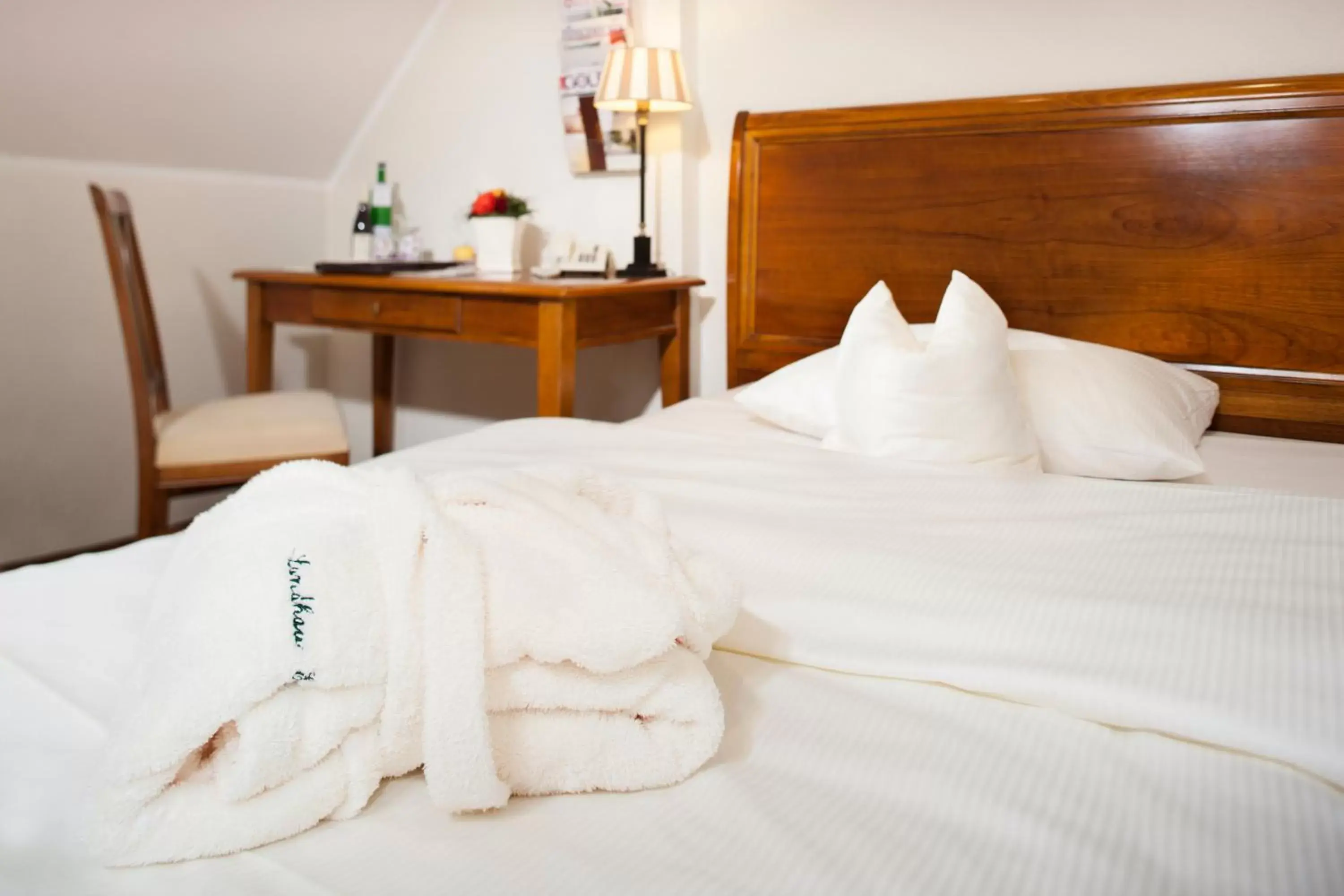 Bedroom, Bed in Landhaus Eggert