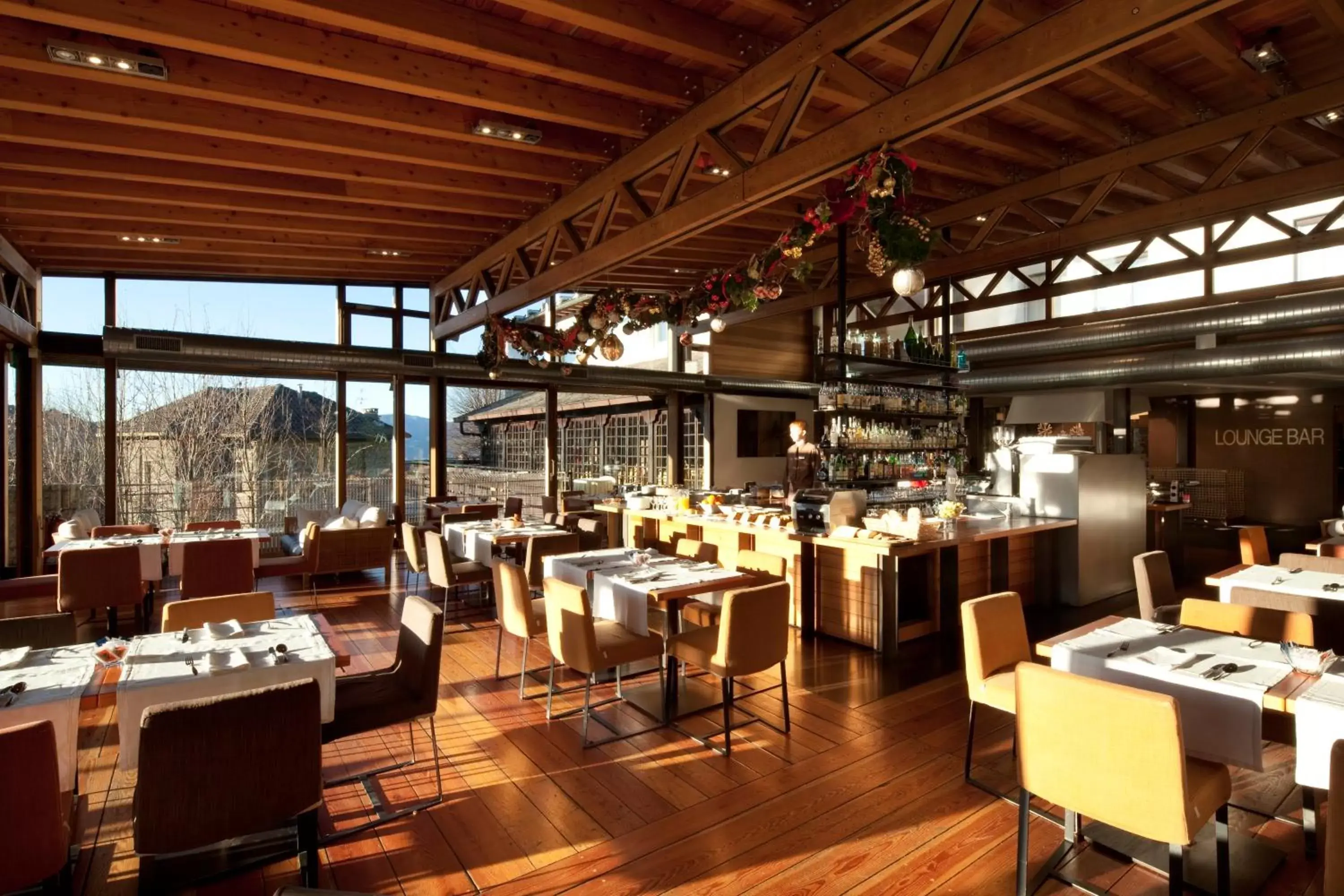 Lounge or bar, Restaurant/Places to Eat in Hotel Milano Alpen Resort Meeting&Spa