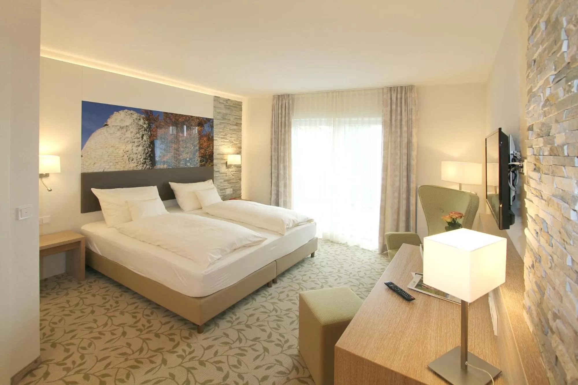 Bedroom, Bed in Landgasthof Sonne