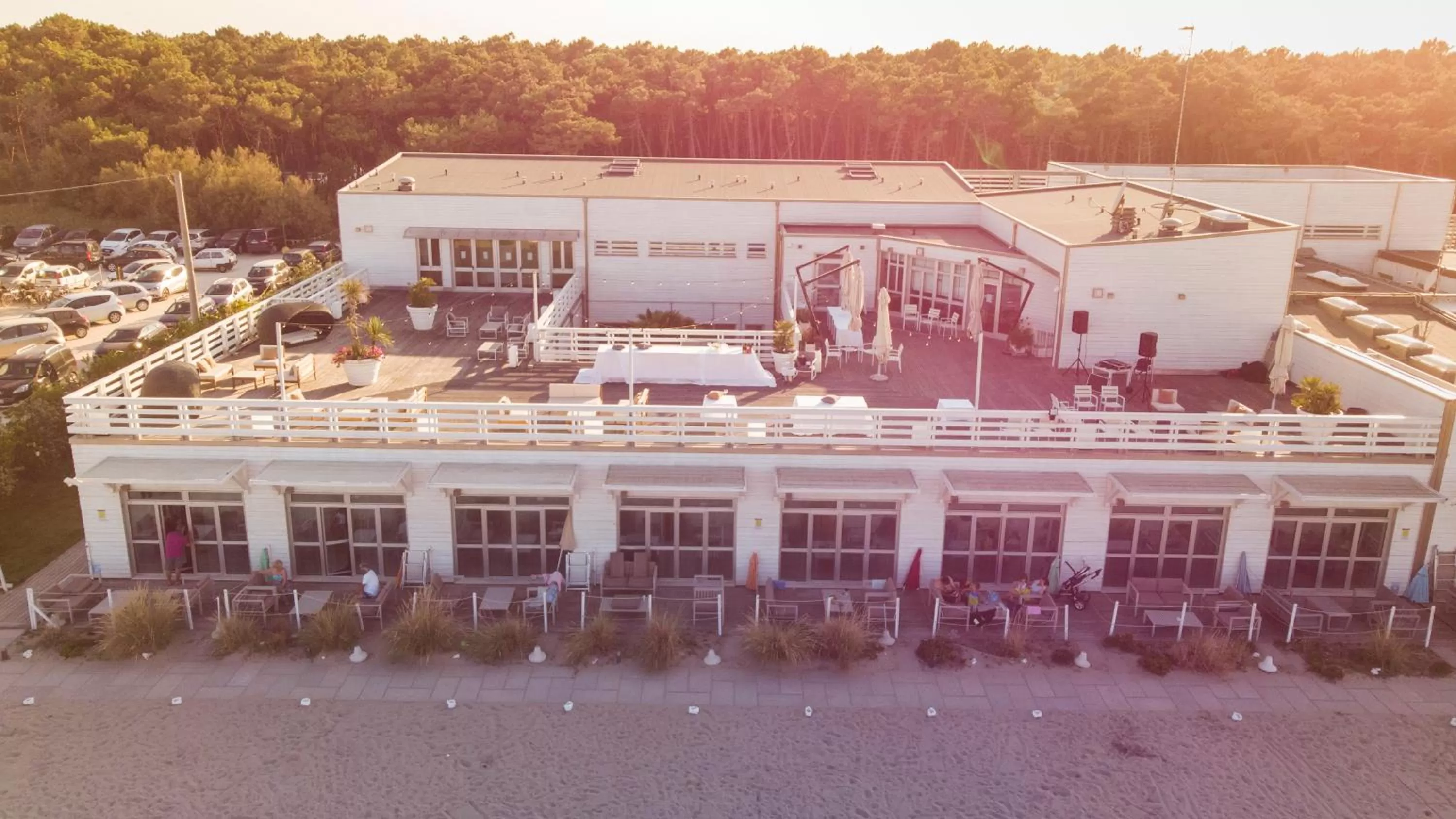 Bird's eye view in Terme Beach Resort