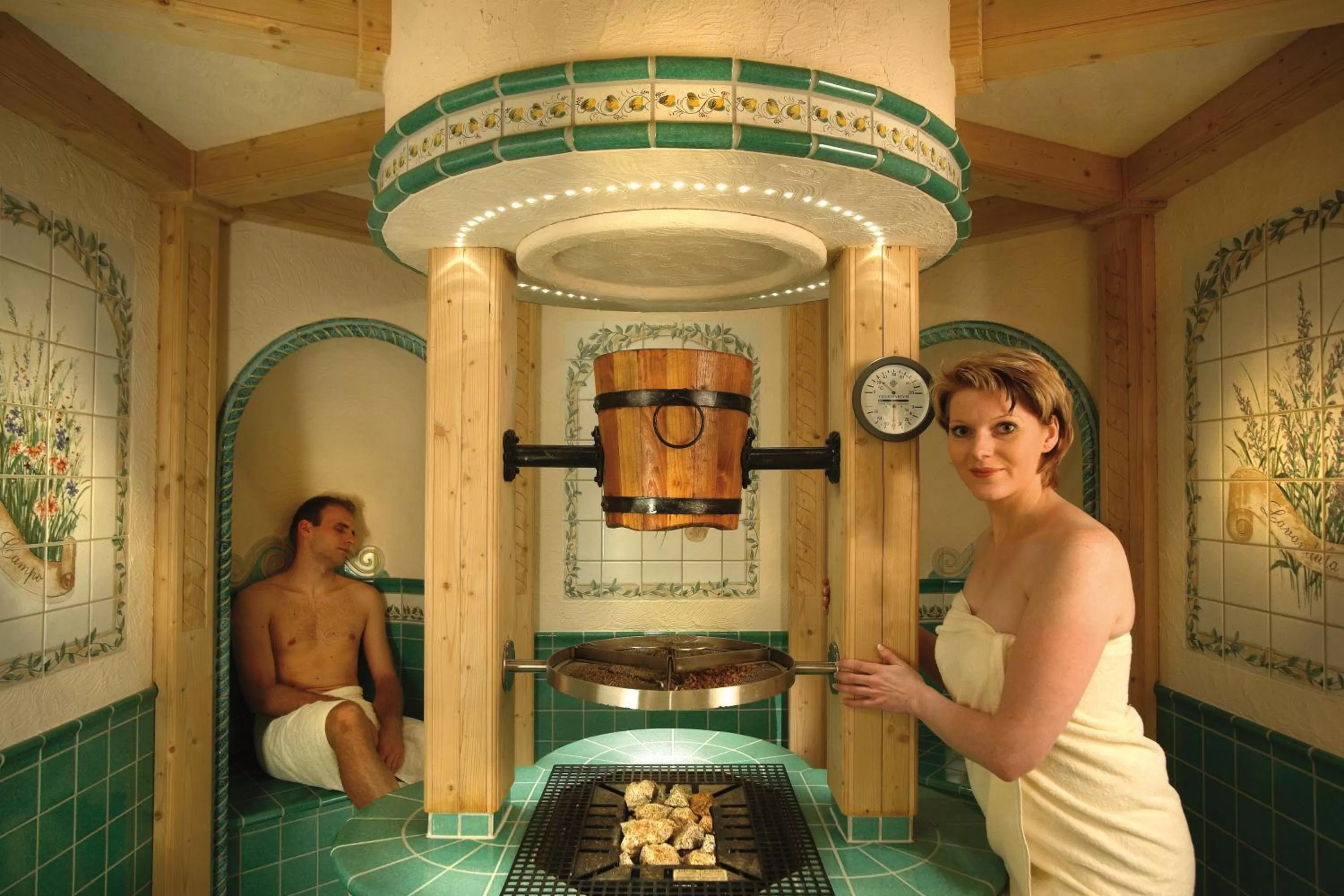 Spa and wellness centre/facilities in Parkhotel