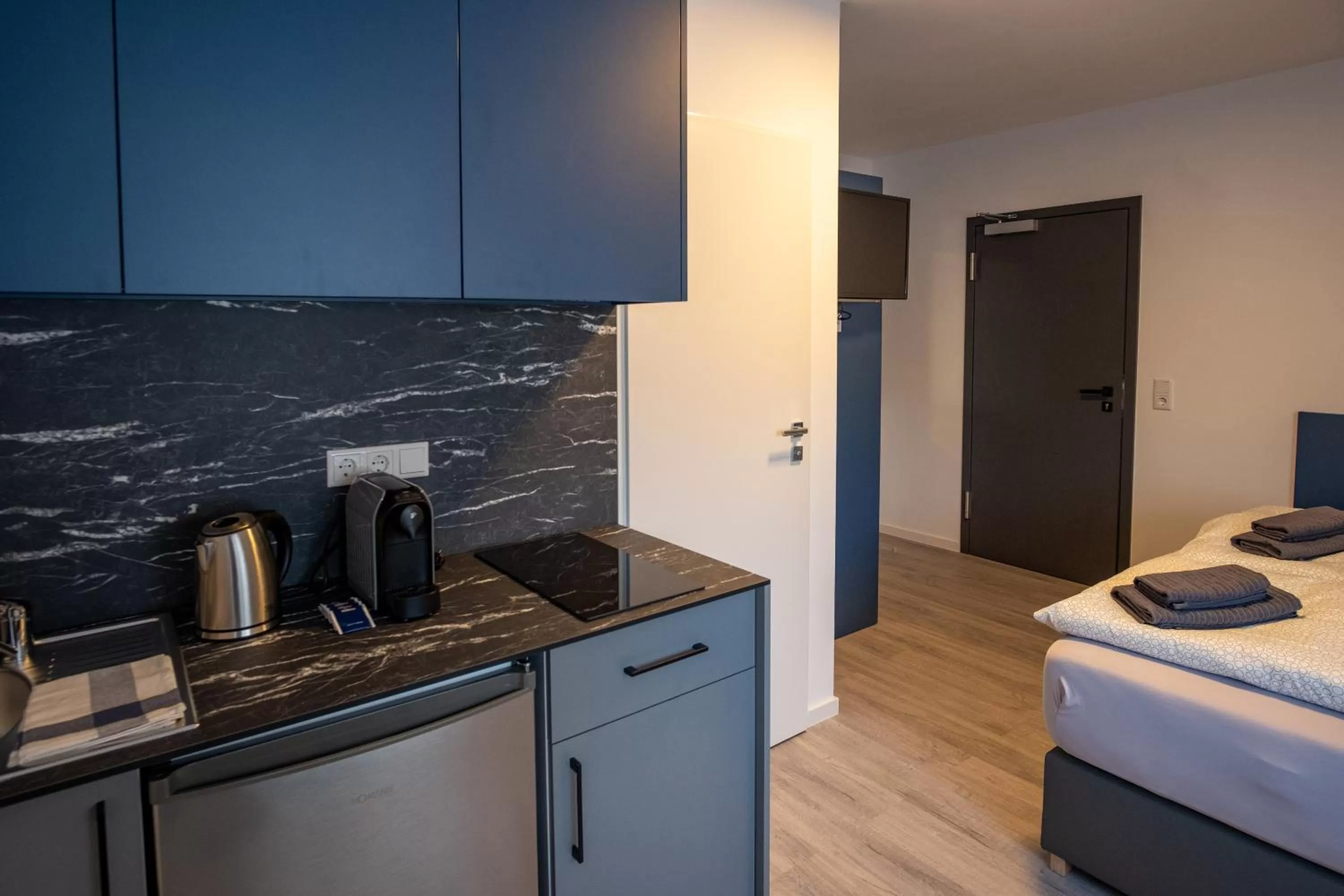 Bed in Hotel A24 bei Hamburg