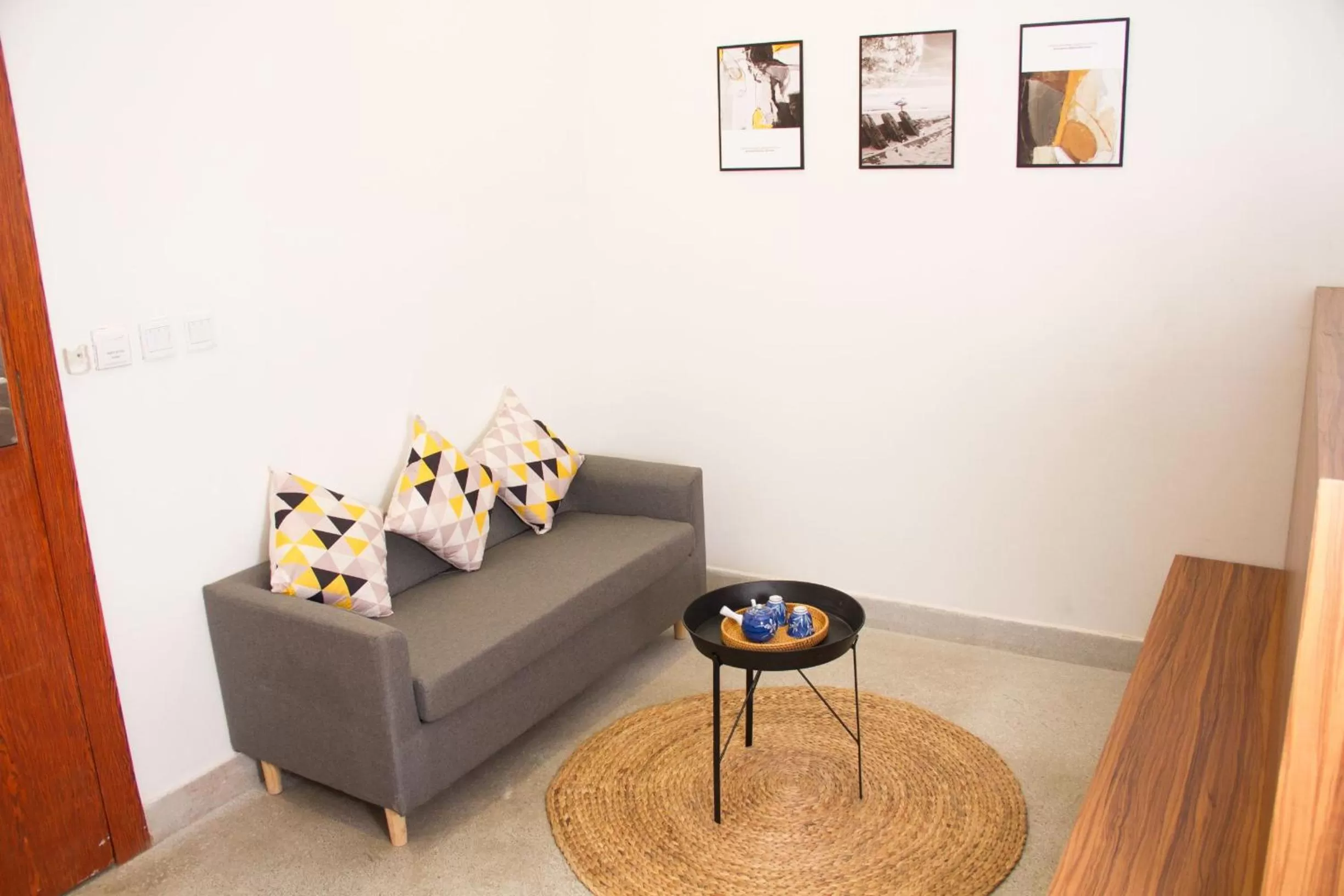 Seating area in Bopha Bassac Boutique Hotel