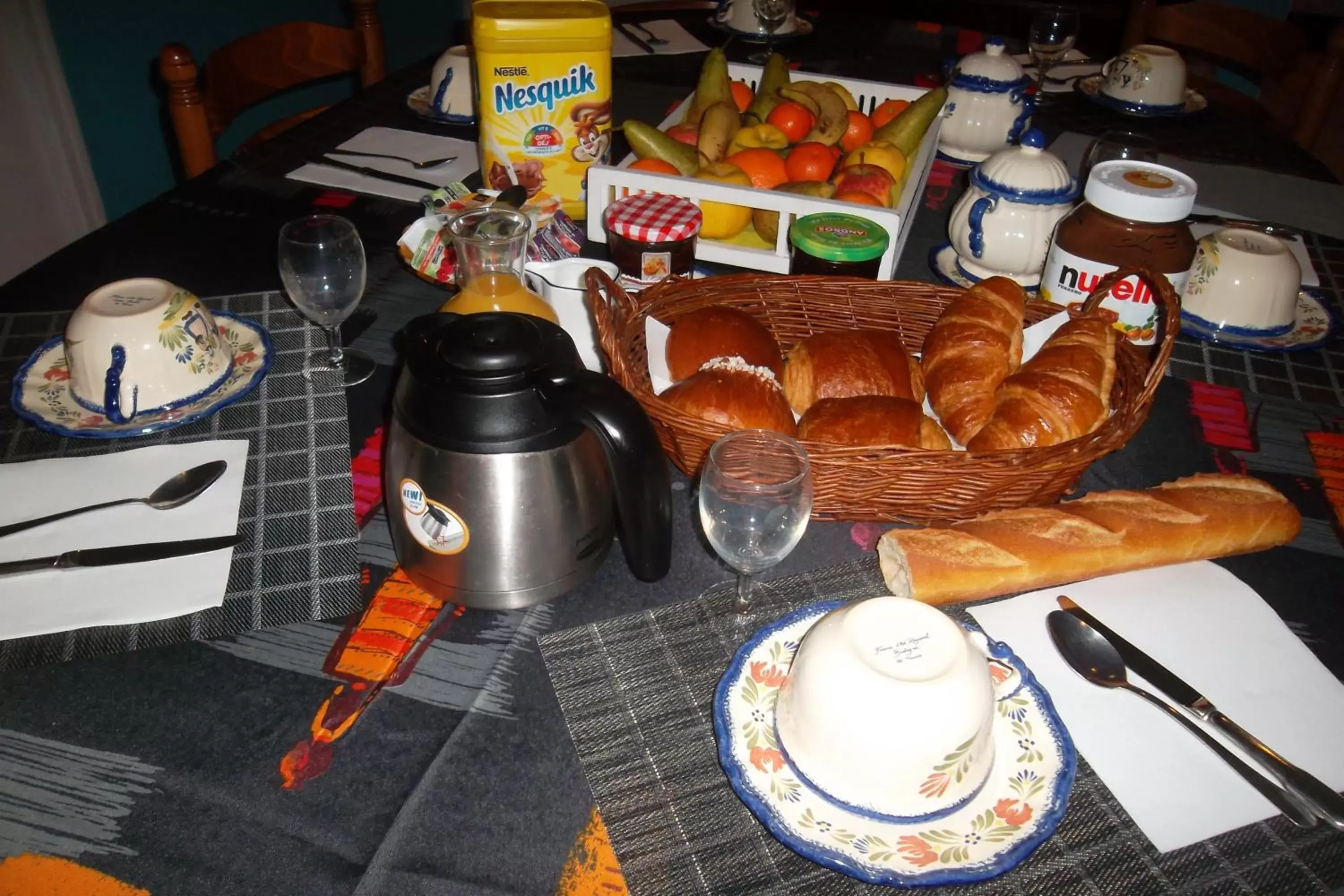 Breakfast in Les Chambres Du Rochereuil