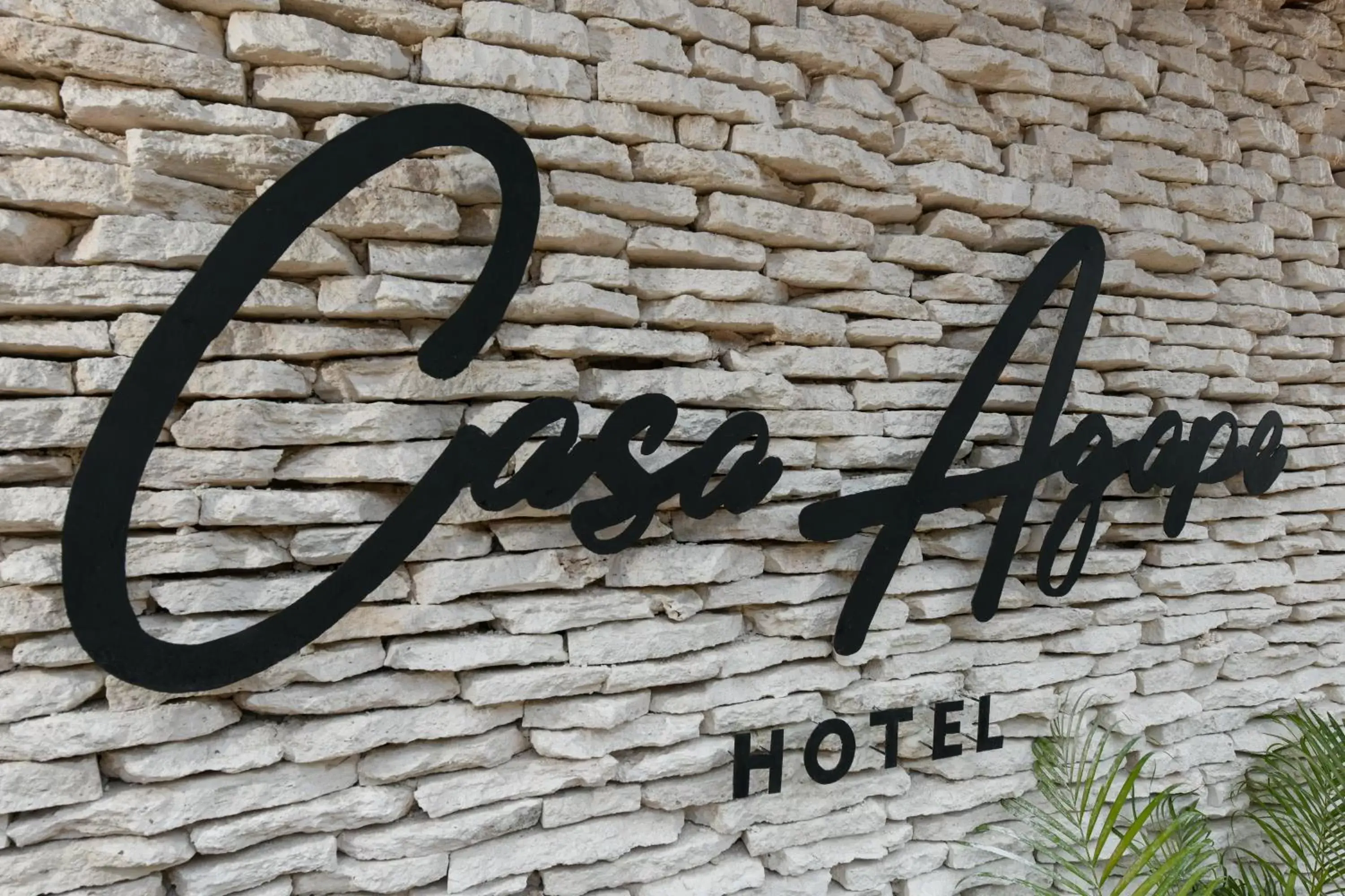 Property logo or sign, Property Logo/Sign in Casa Agape Hotel Tulum & Vegan Restaurant with Beach Club Access