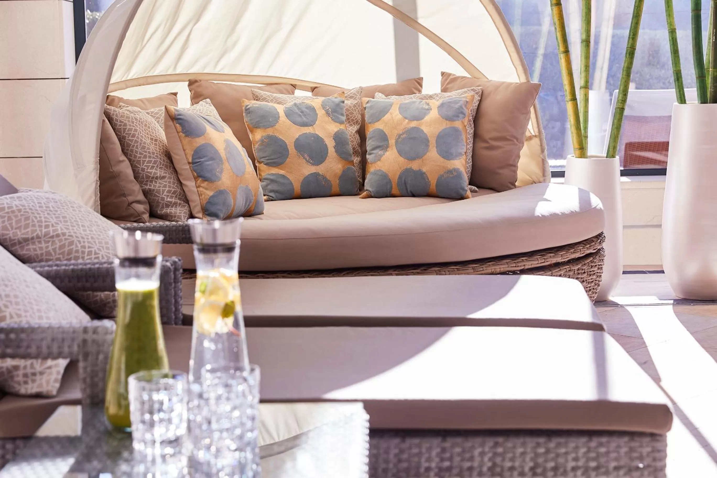 Seating area in Steigenberger Hotel and Resort Camp de Mar