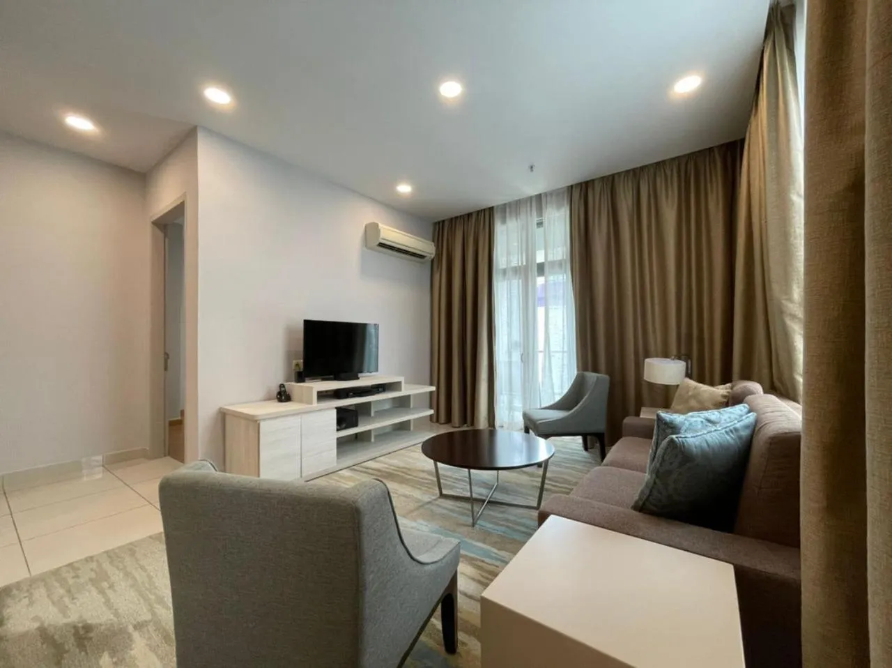 Bed in Trinidad Suites Johor, Trademark Collection by Wyndham