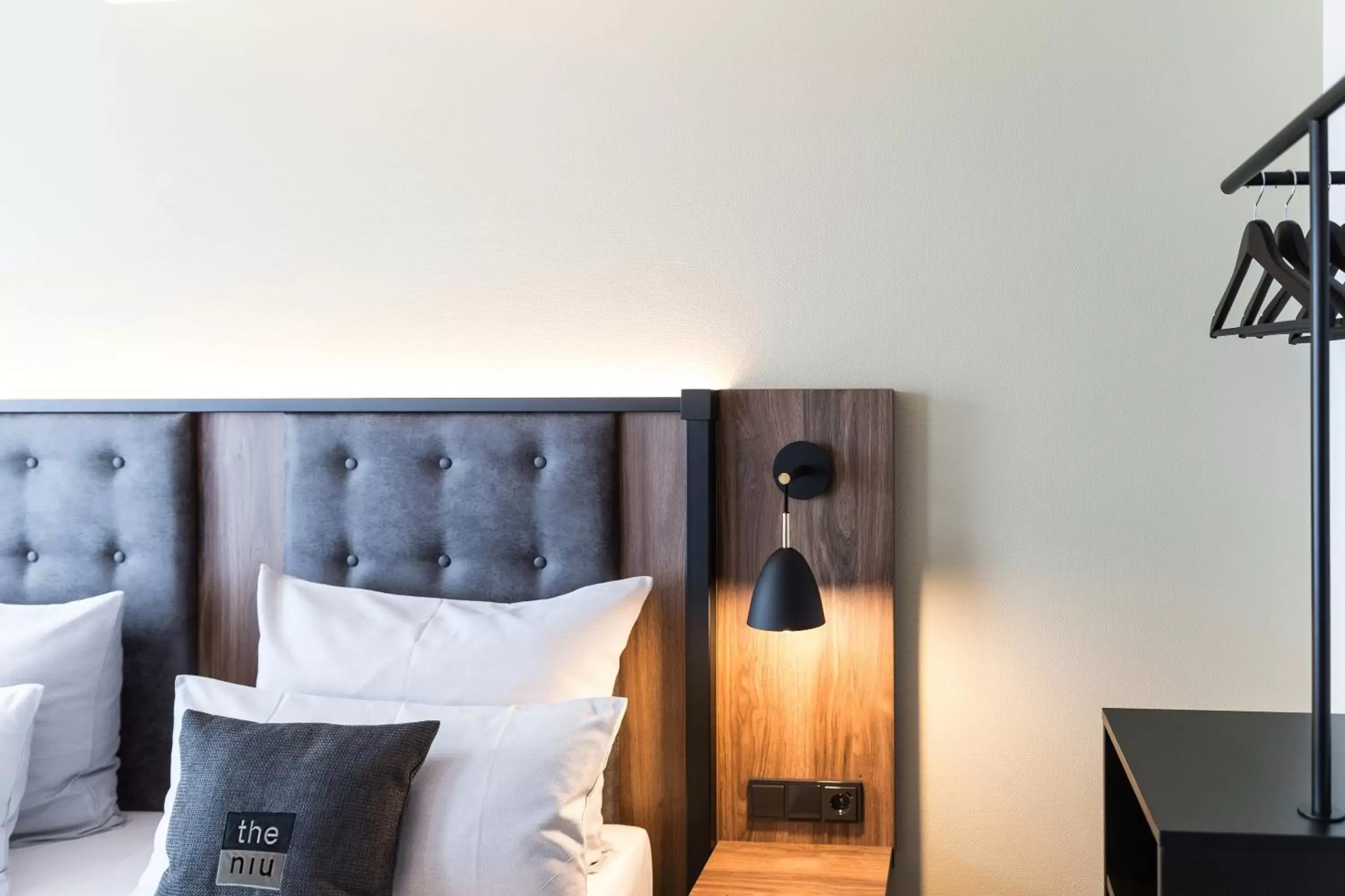 Decorative detail, Bed in Holiday Inn - the niu, Saddle Fürth by IHG Decorative detail, Bed in Holiday Inn - the niu, Saddle Fürth by IHG