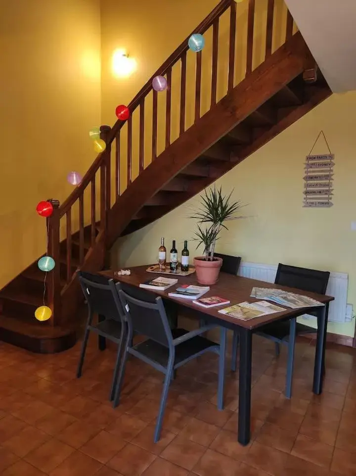 Dining Area in Chez Sam