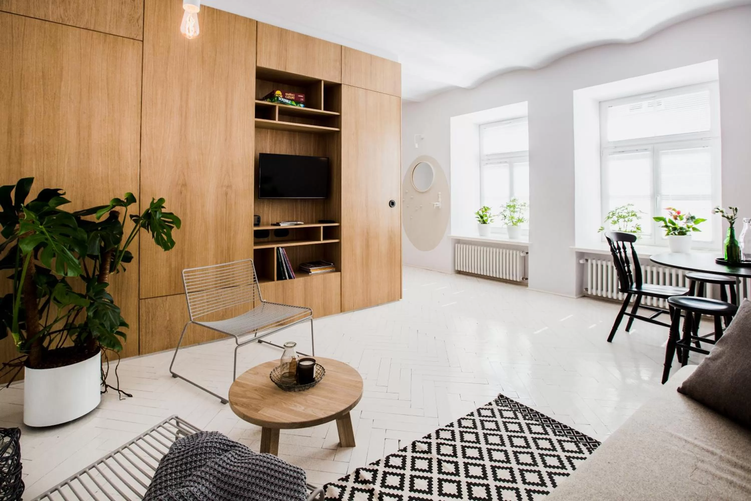 Communal lounge/ TV room, Seating Area in Apartamenty Browar Perła - Perła Brewery Apartments