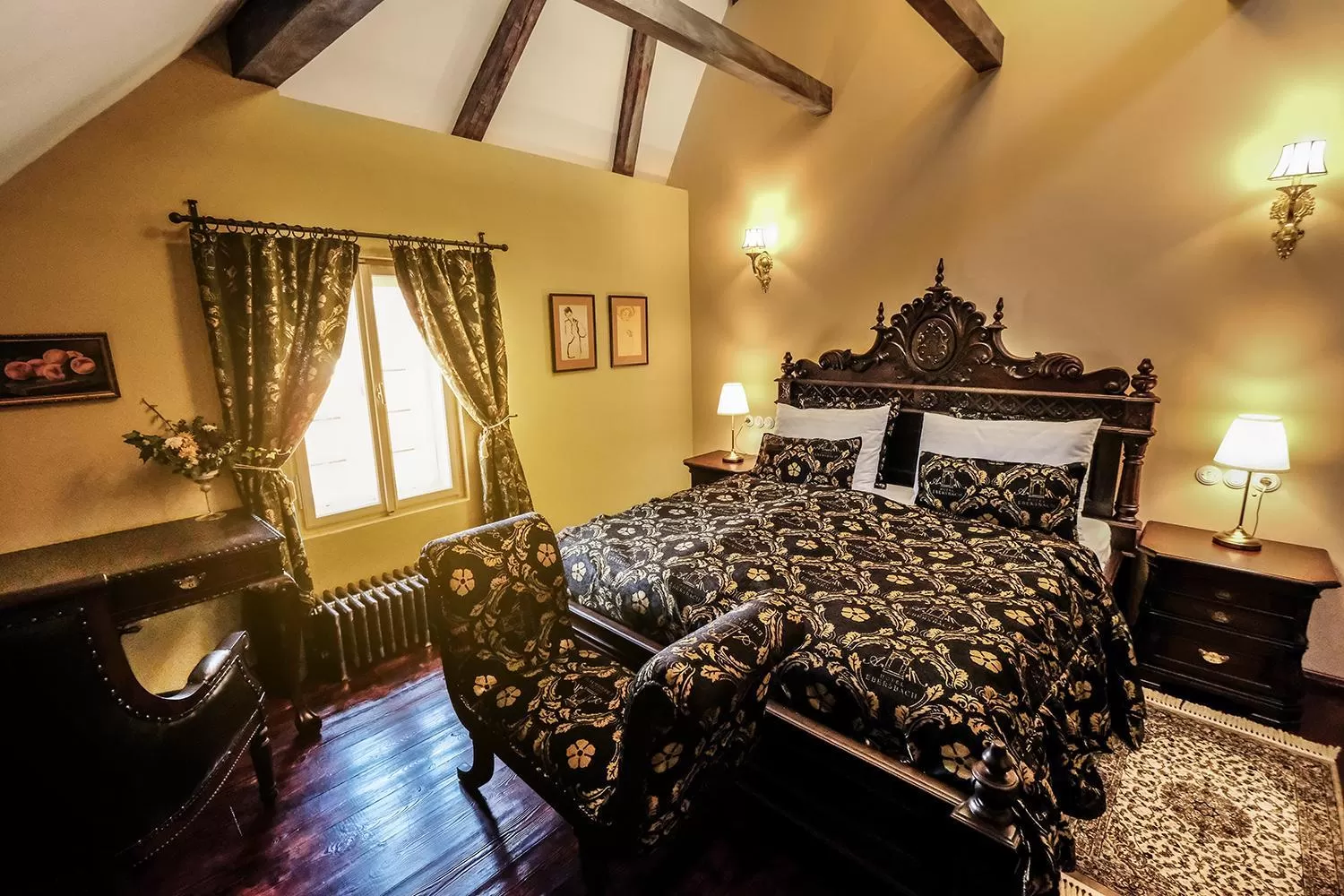 Photo of the whole room, Bed in Hotel Ebersbach