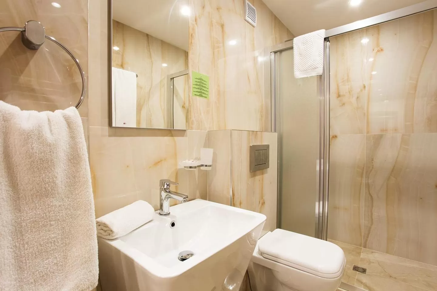 Bathroom in Sofia Place Hotel by HMG