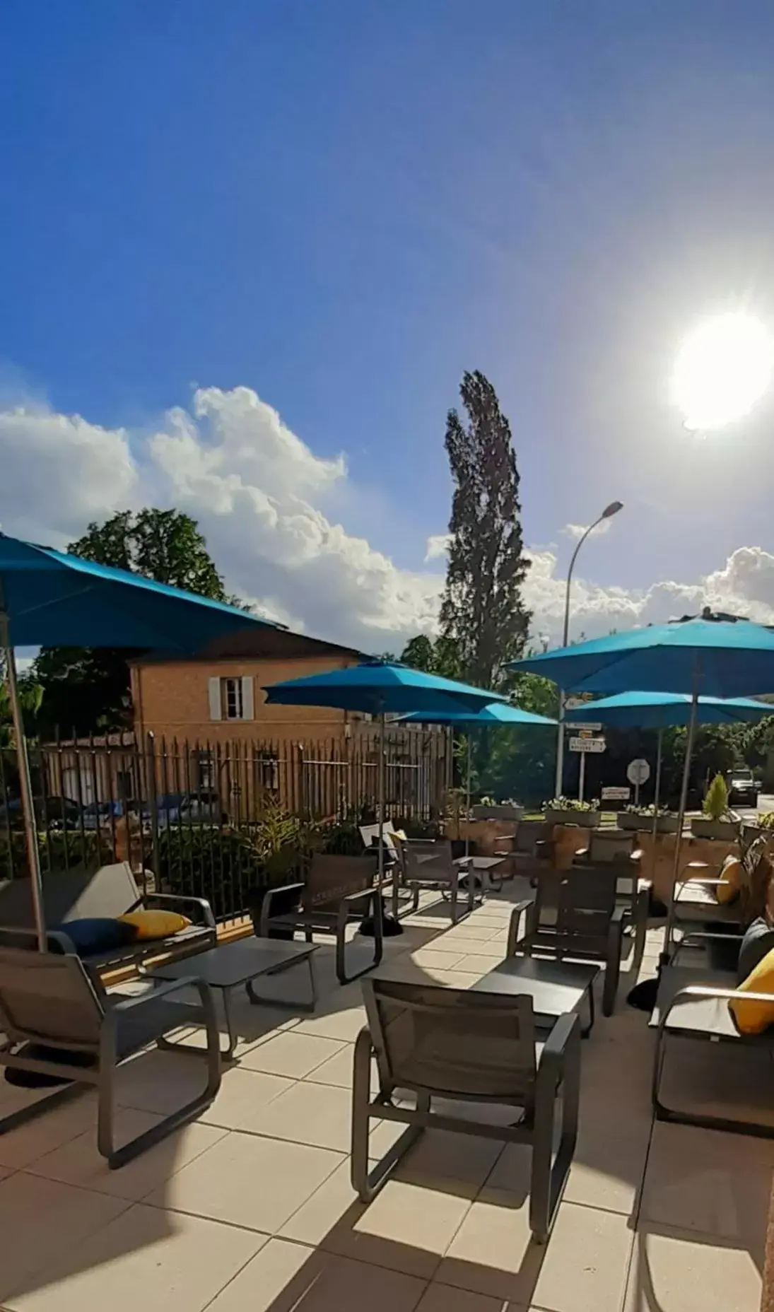 Patio in Hotel-Restaurant des Augustins - Cosy Places by CC - Proche Sarlat