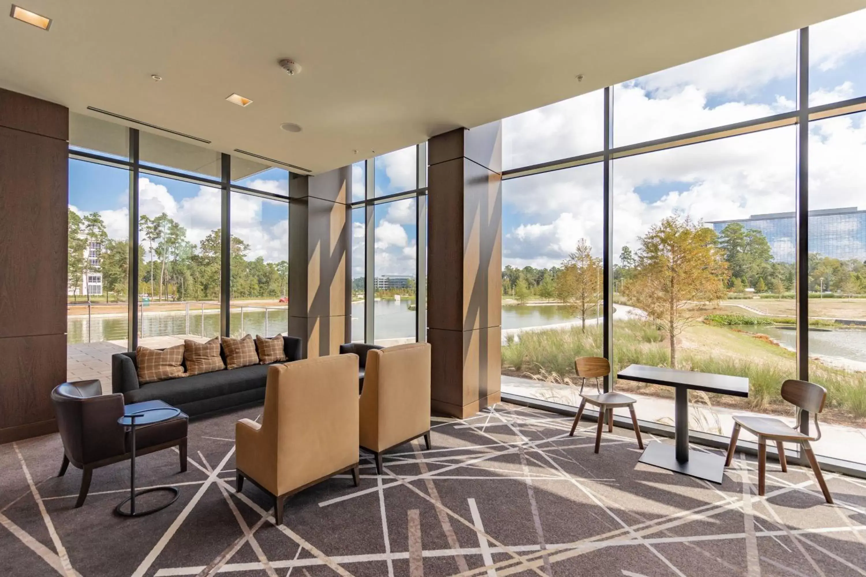 Meeting/conference room, Seating Area in Houston CityPlace Marriott at Springwoods Village