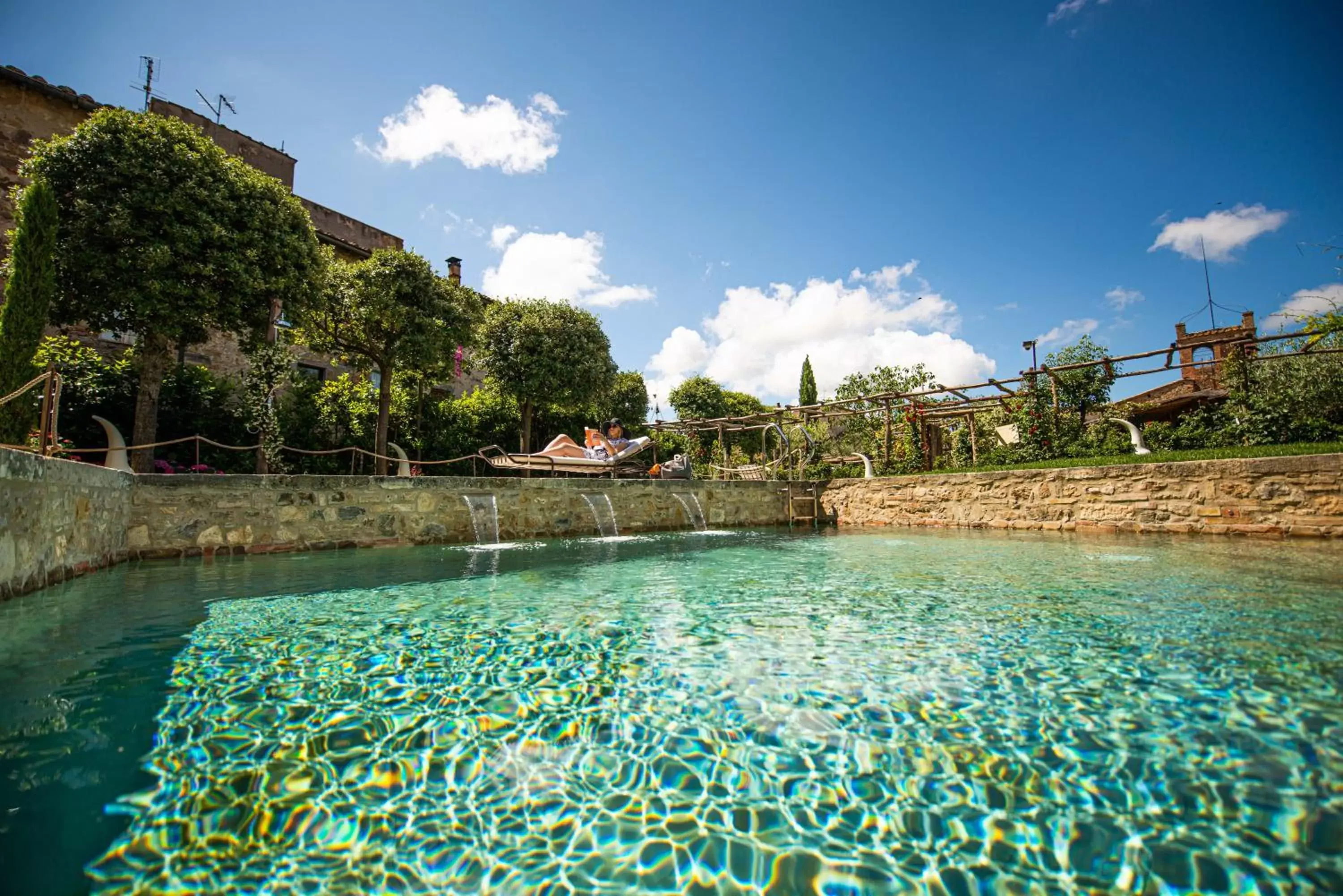 Garden, Swimming Pool in PALAZZO DEL CAPITANO Wellness & Relais - Luxury Borgo Capitano Collection