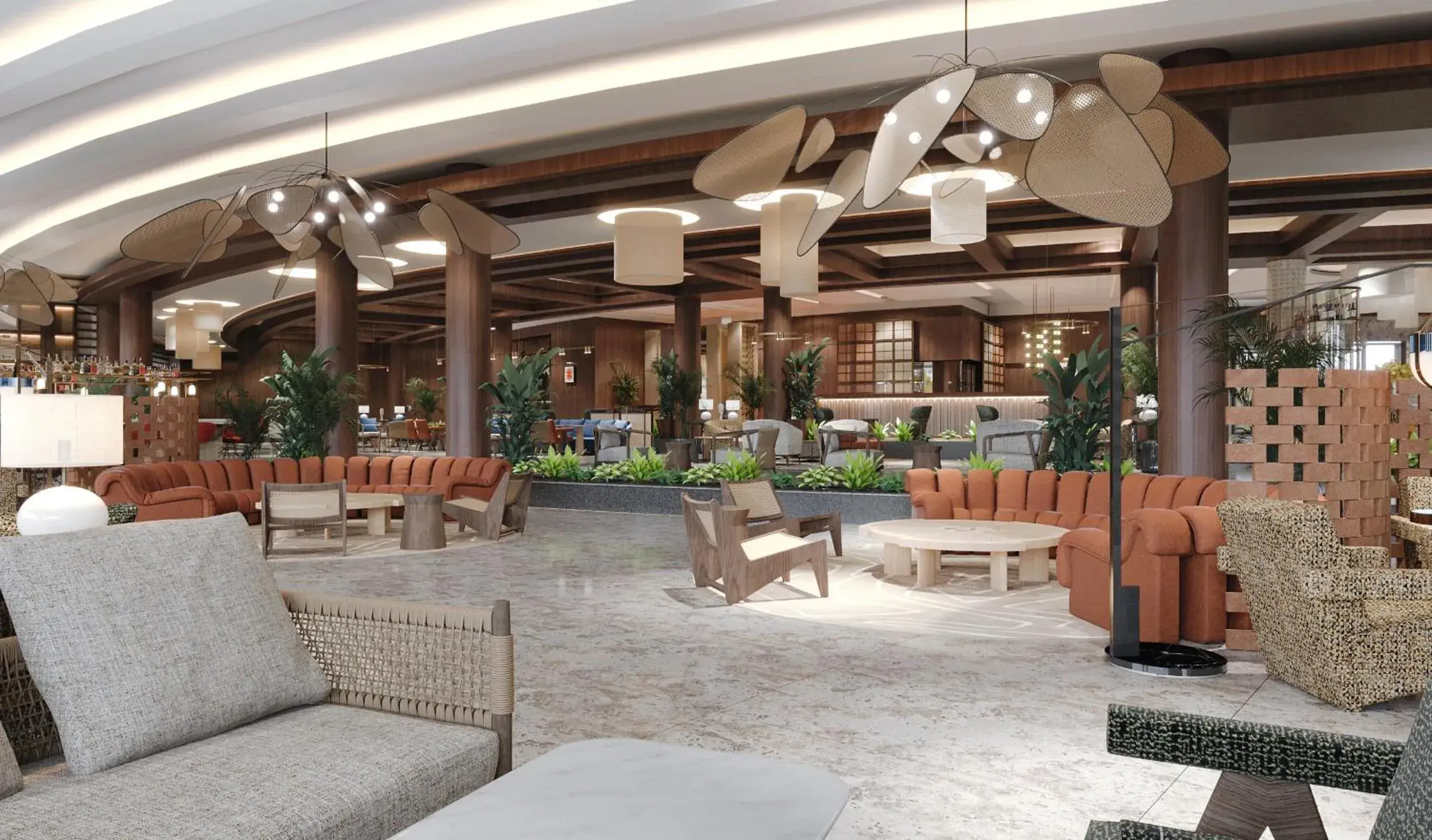 Lobby or reception, Restaurant/Places to Eat in Gloria Serenity Resort