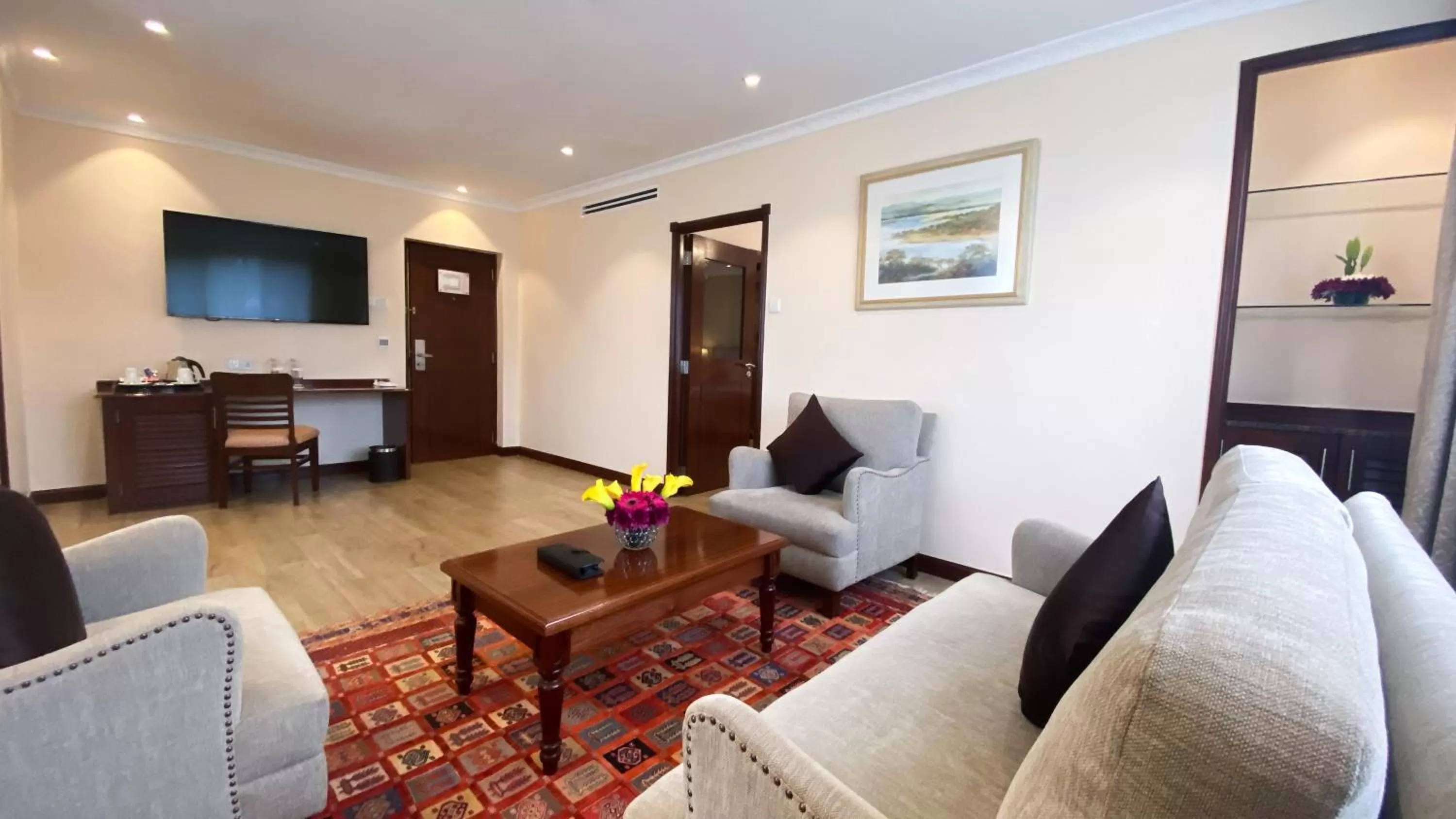 Seating area in Sarova Woodlands Hotel and Spa