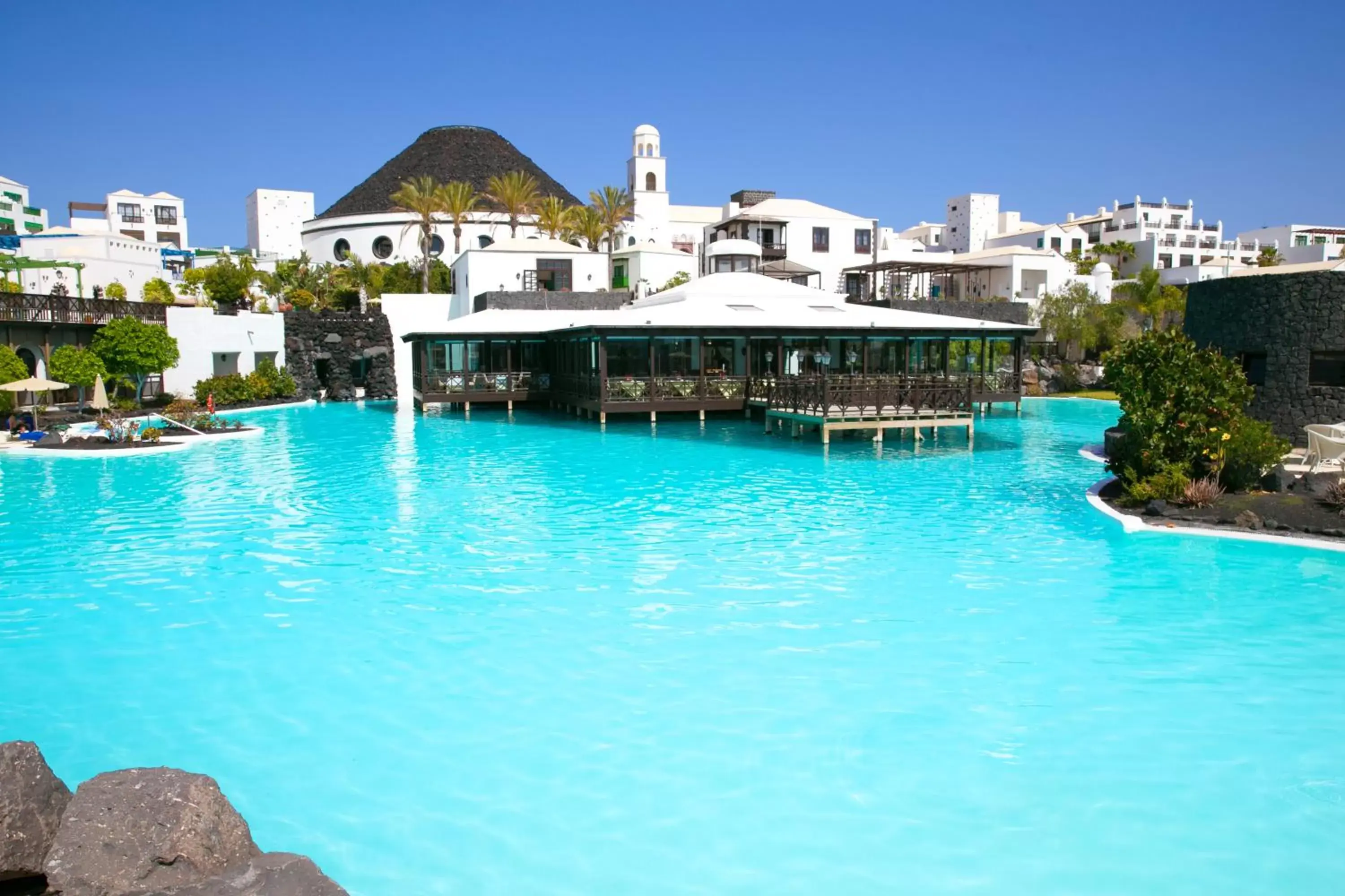 Swimming pool in Hotel LIVVO Volcán Lanzarote