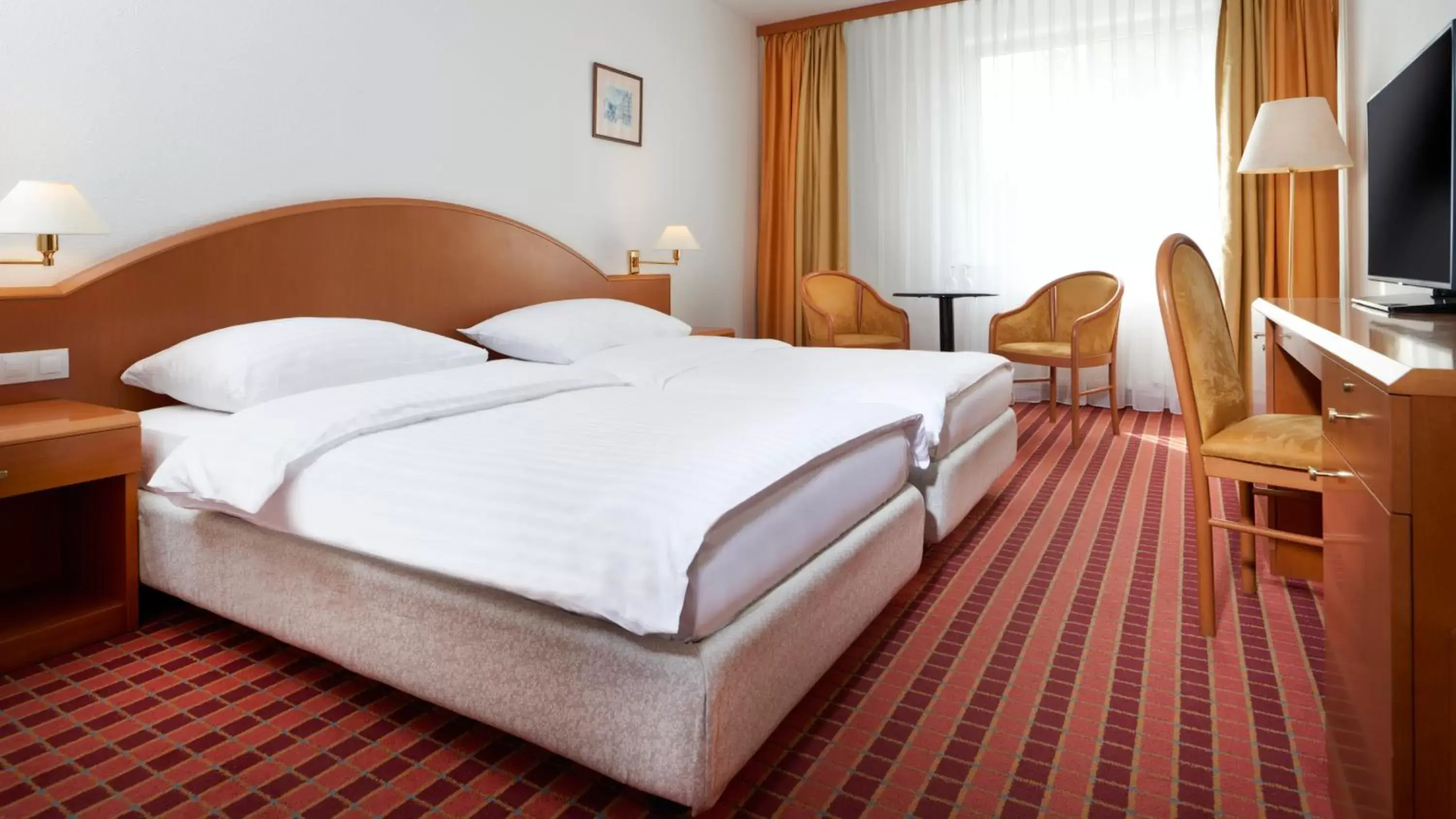 Bed in OREA Congress Hotel Brno