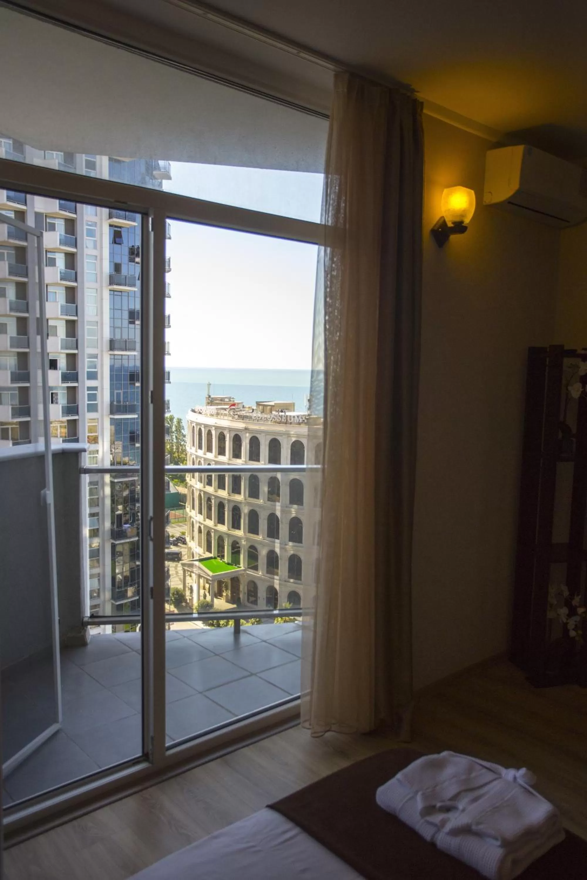 Balcony/Terrace, Bed in Blue Star Batumi