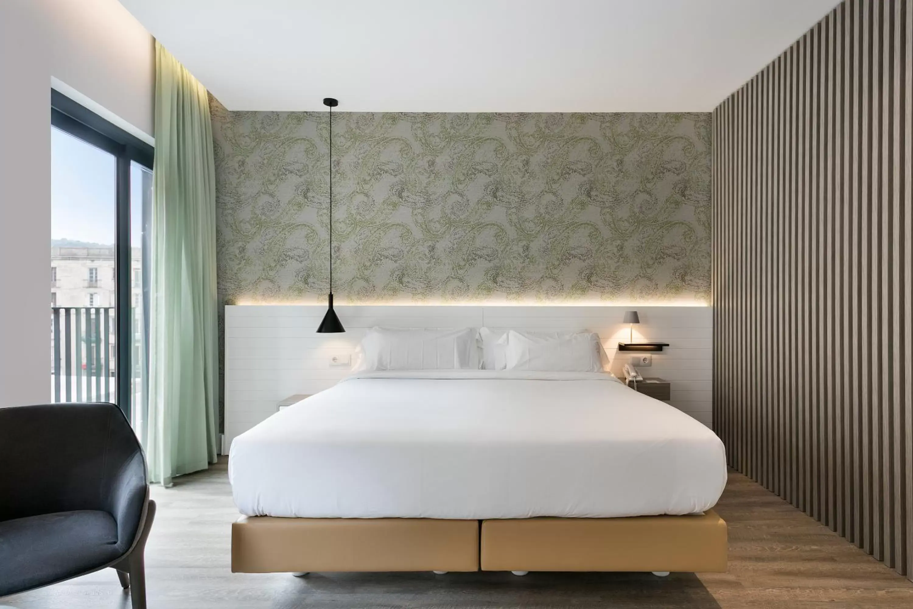 Bedroom, Bed in Niu Barcelona Hotel
