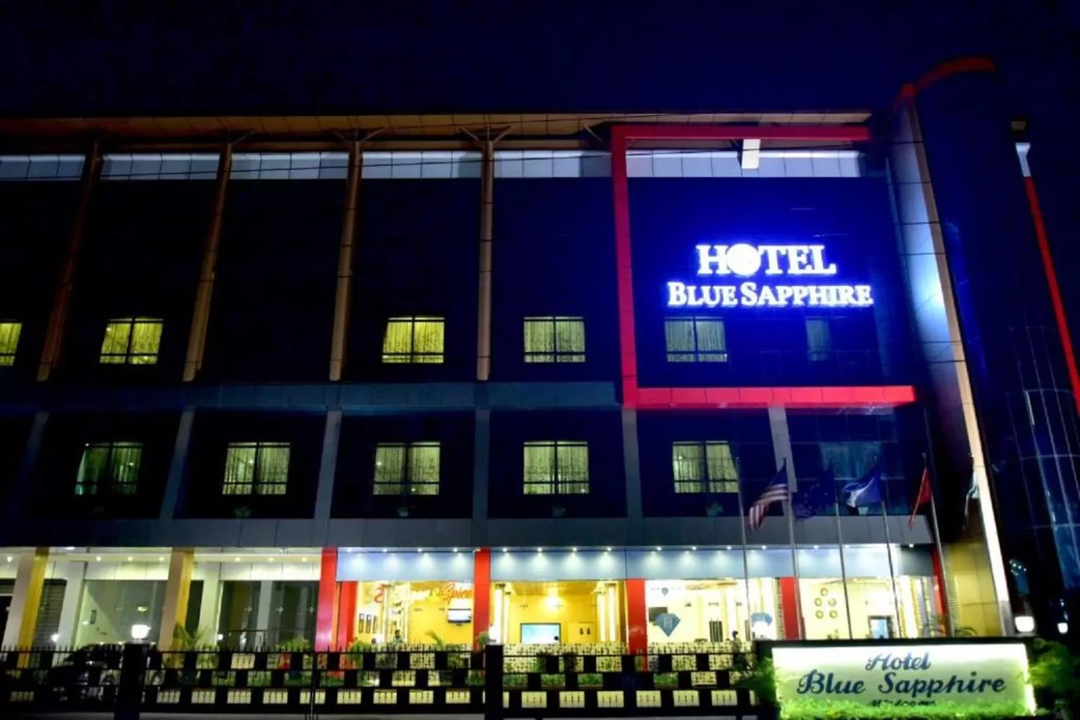 Property building in Hotel Blue Sapphire