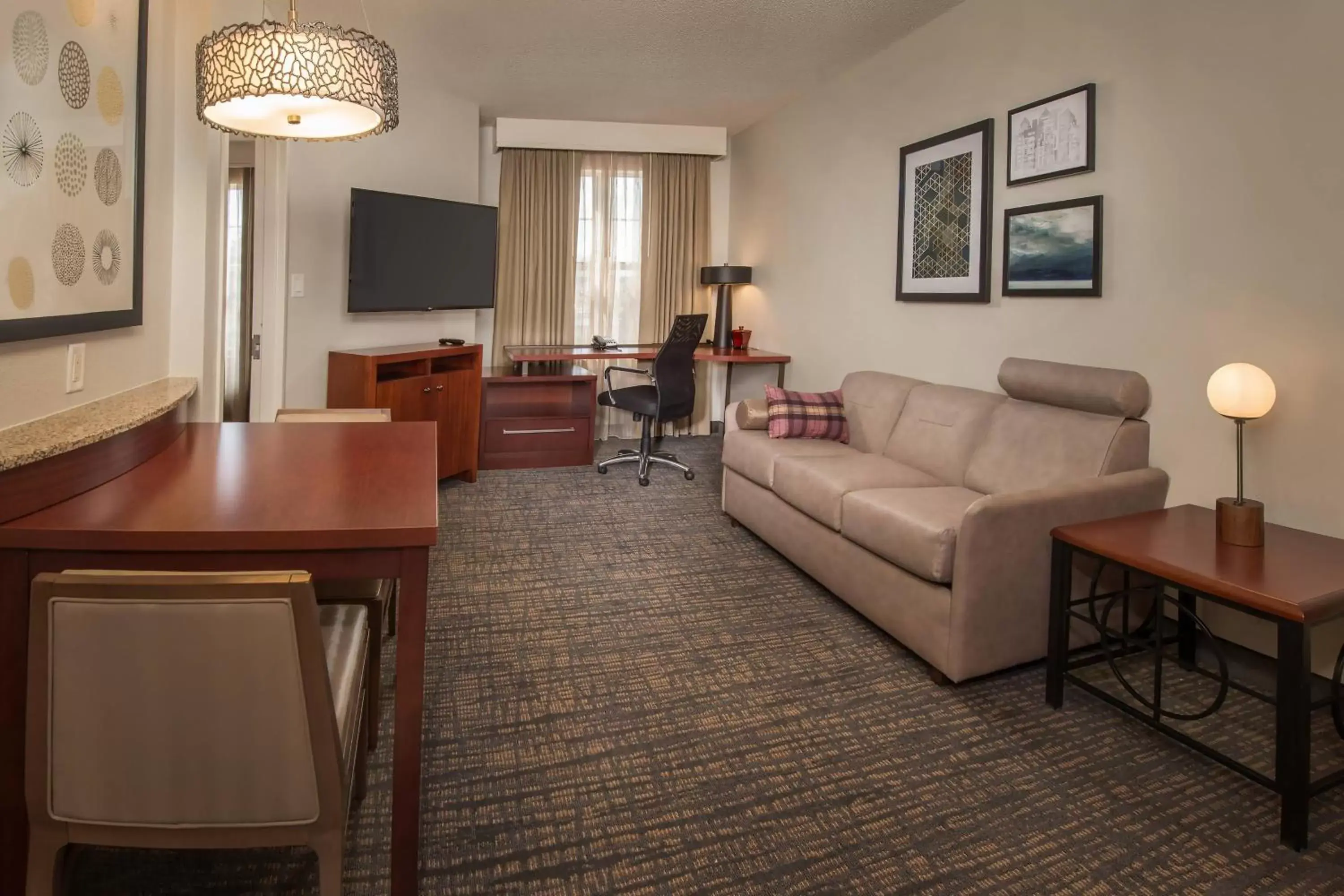Living room, Seating Area in Residence Inn Dulles Airport At Dulles 28 Centre