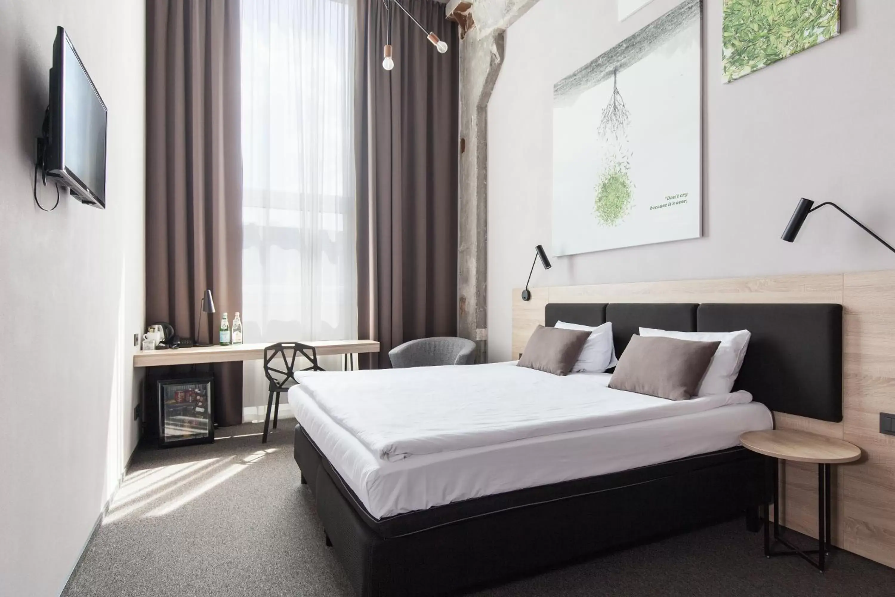 Photo of the whole room, Bed in Loop Hotel Vilnius