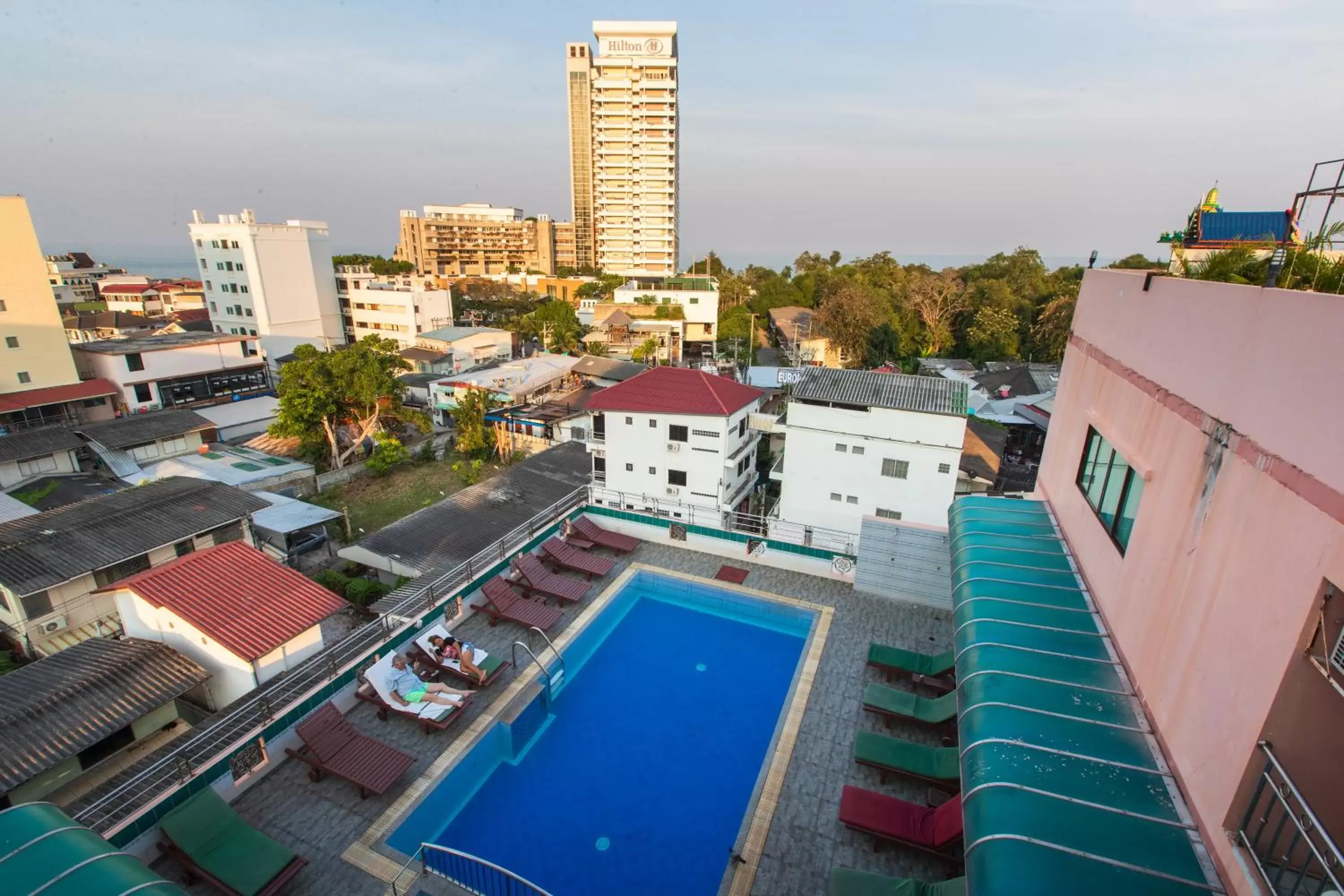 View (from property/room), Pool View in Thipurai City Hotel