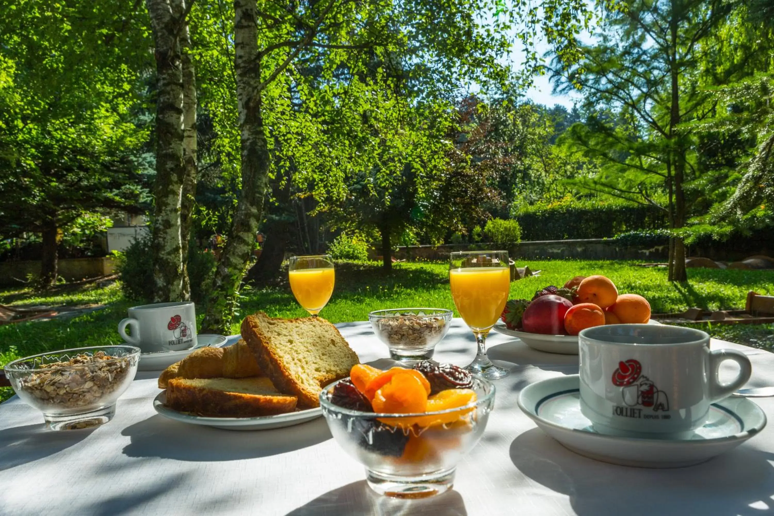 Garden, Breakfast in Hotel Restaurant Le Carina